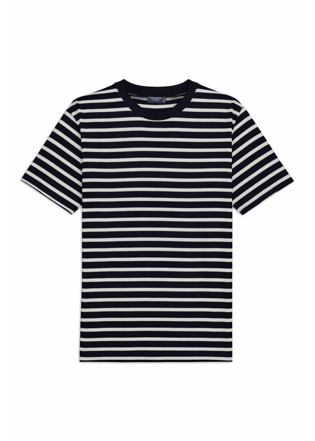 Saint James Plouider II Breton T-Shirt (NAVY / ECRU)