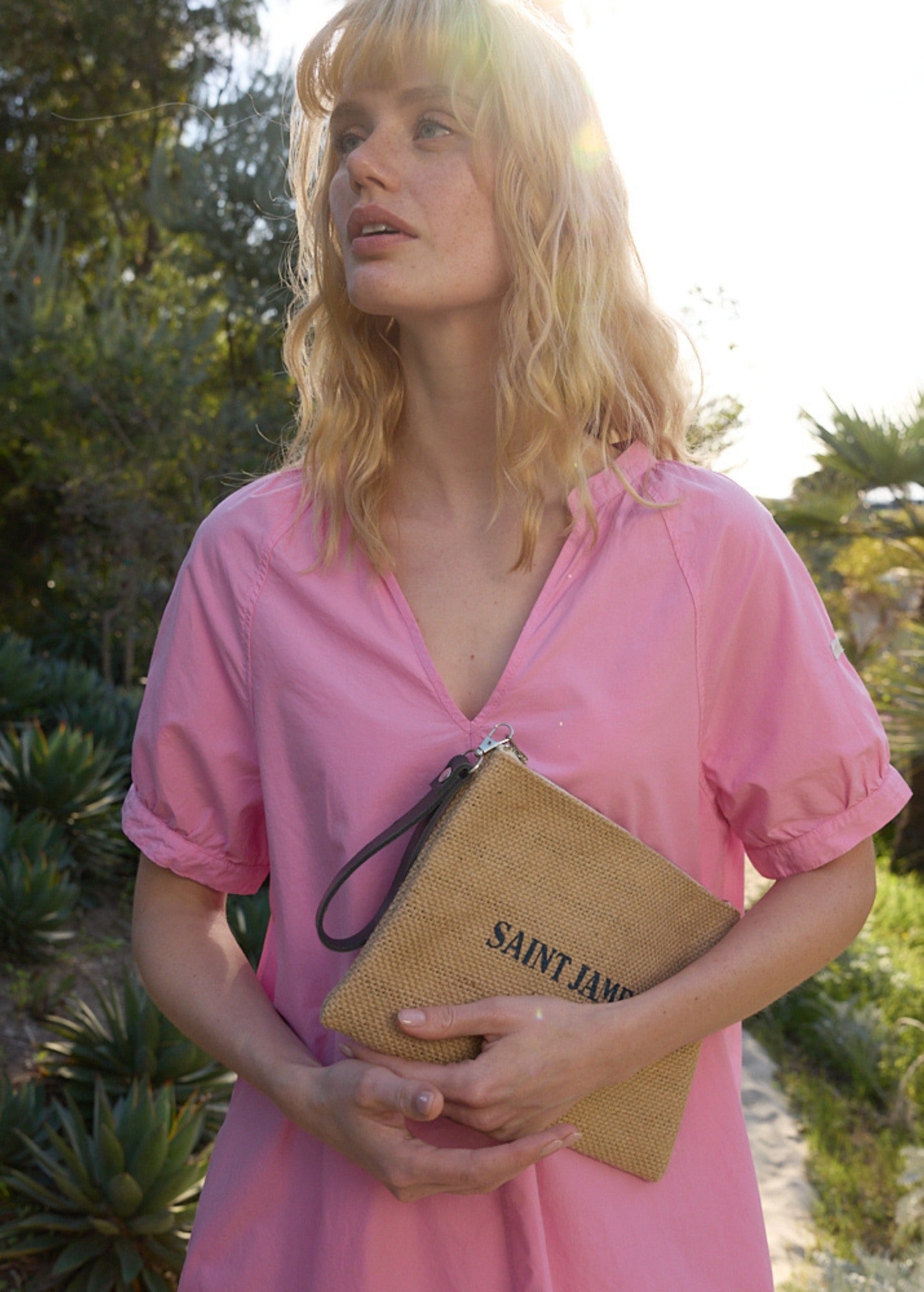 Saint James JUTE pouch (NATURAL)