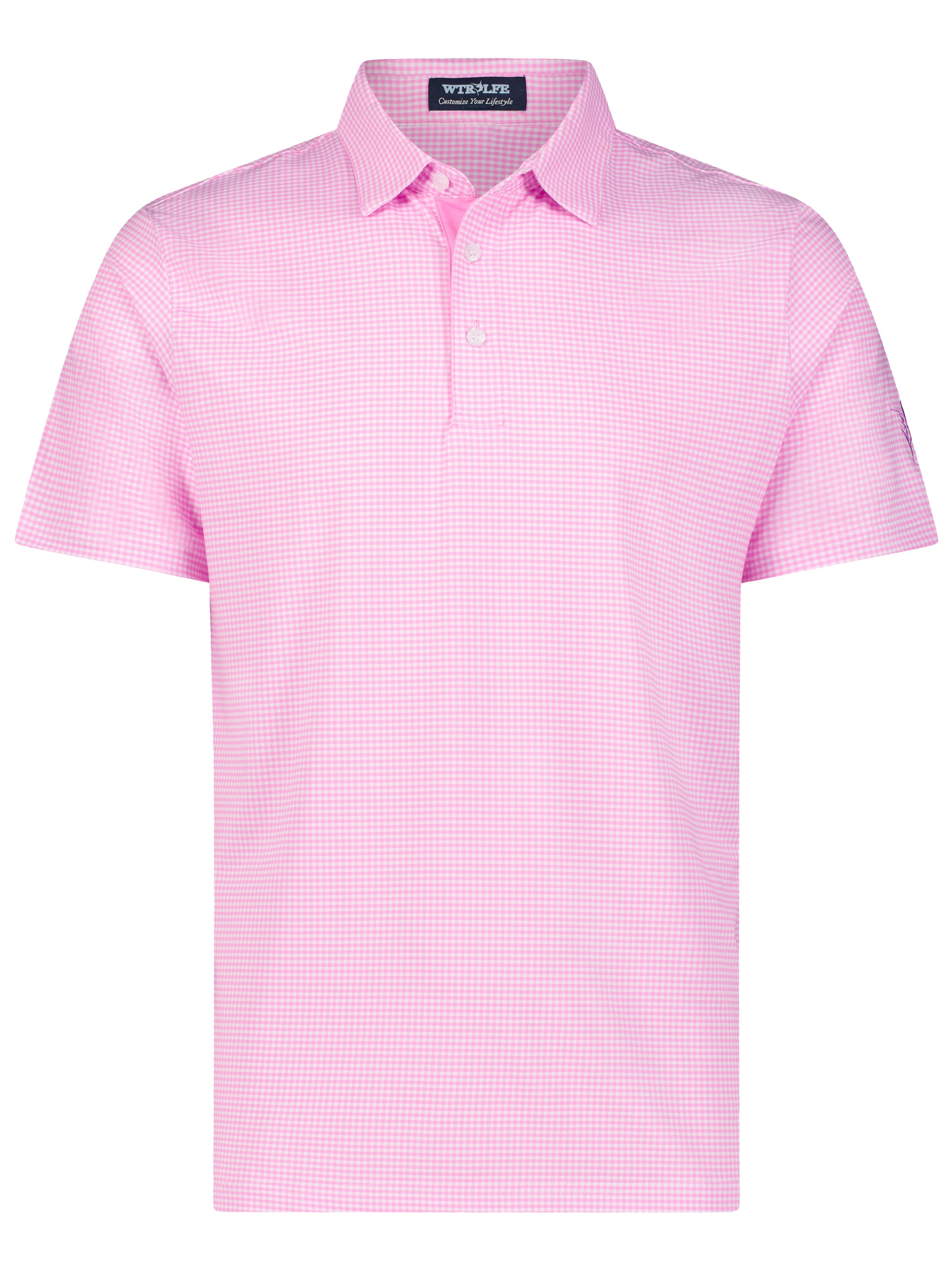 White Water Vineyard Polo, Pink