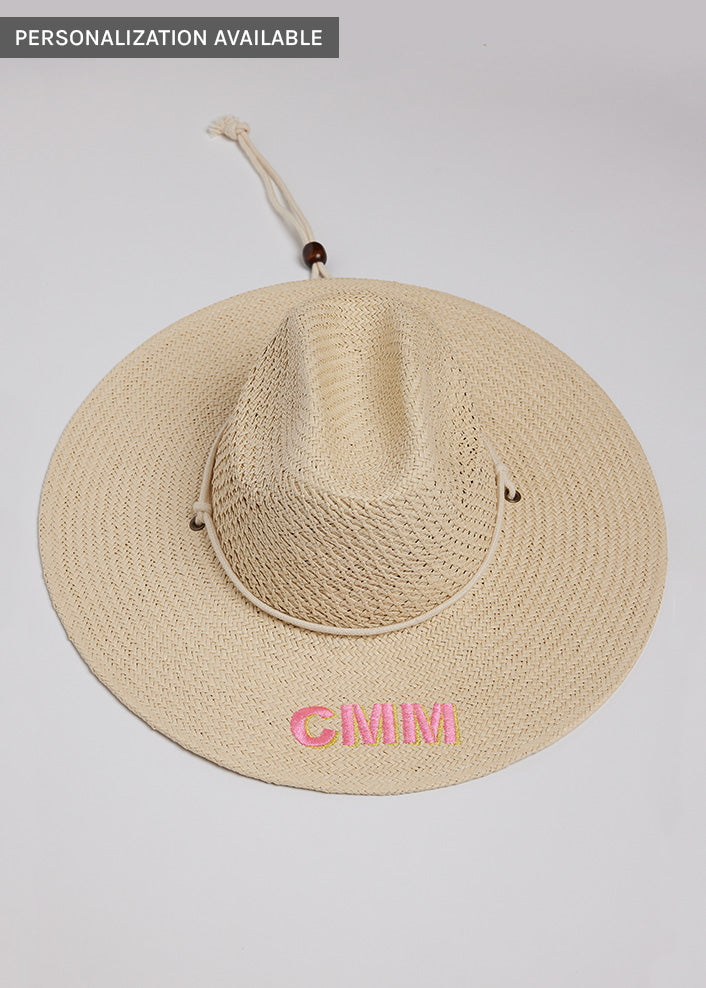 Hat Attack New York Packable Surfer Chinstrap, Natural