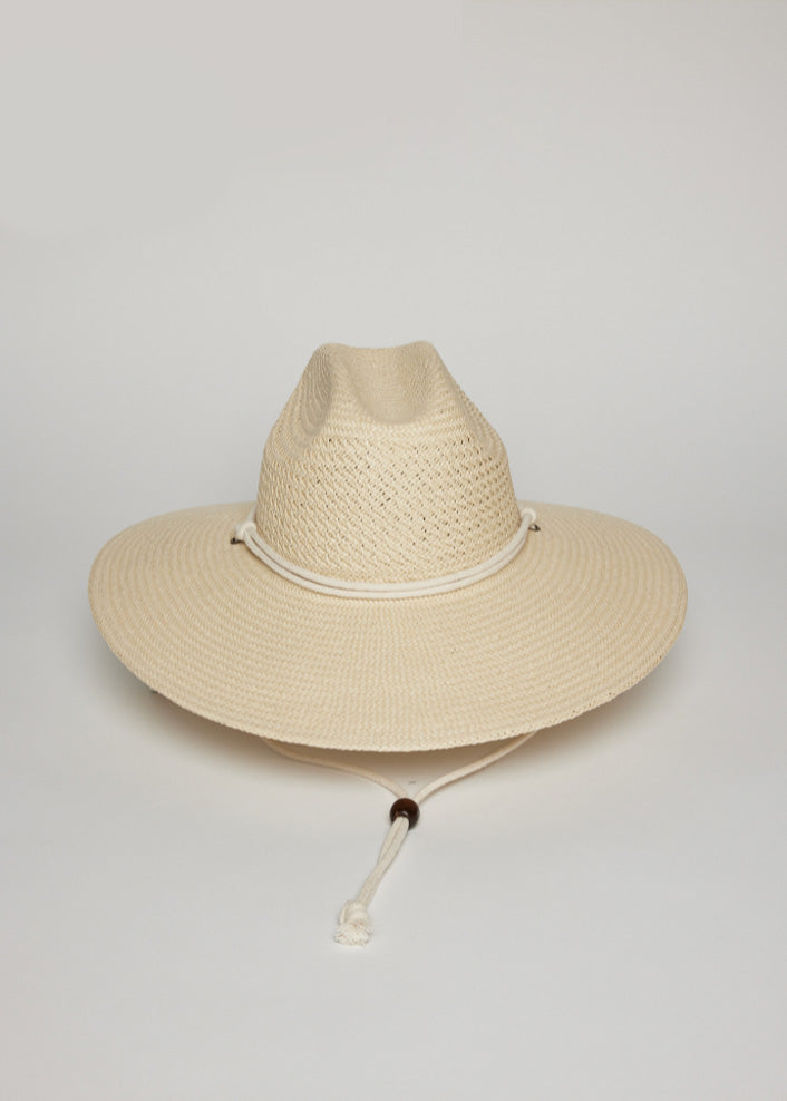 Hat Attack New York Packable Surfer Chinstrap, Natural