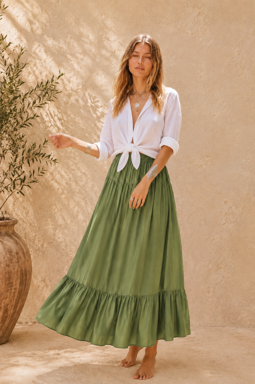 Calypso St Barth Parachute Skirt