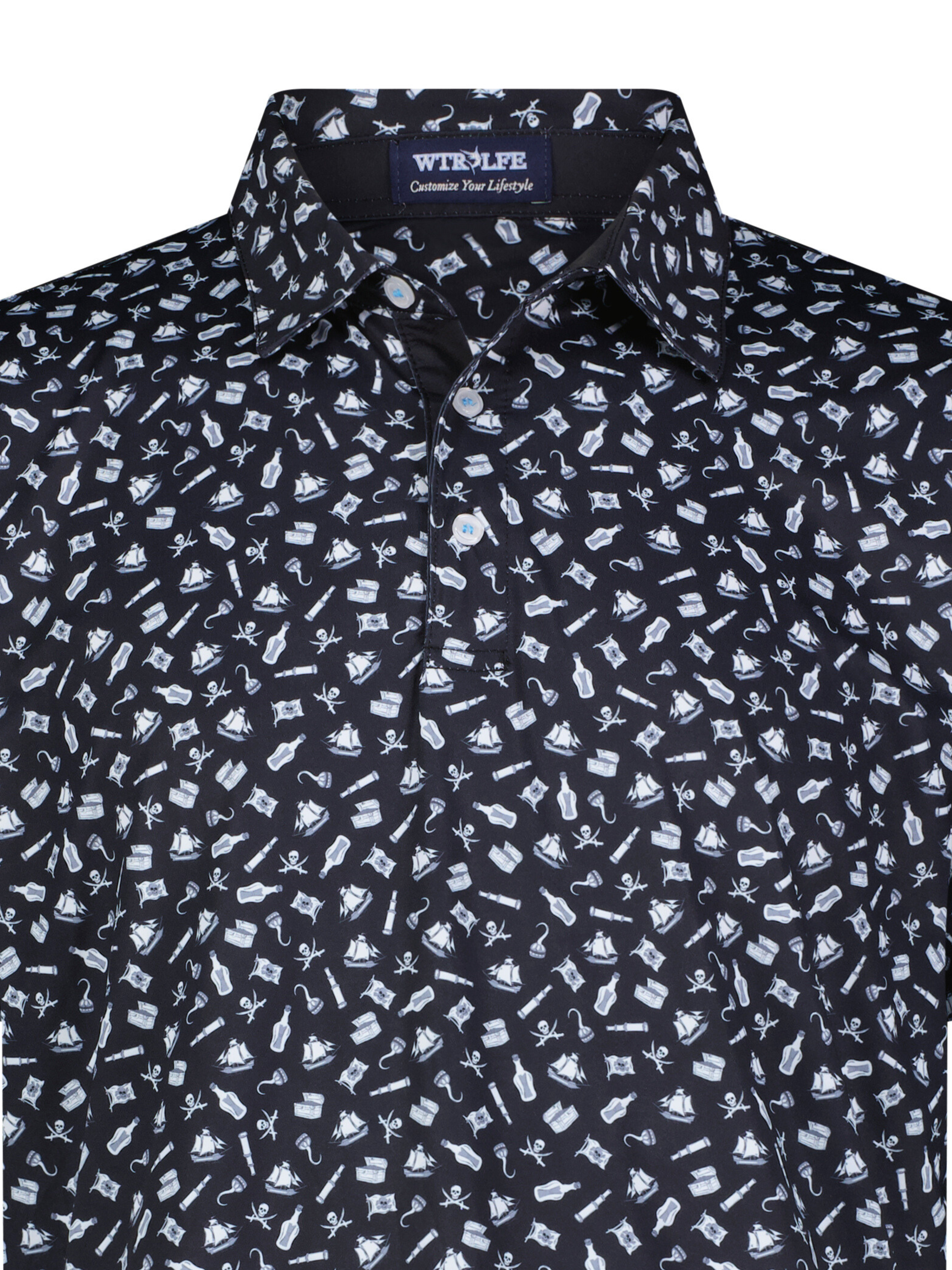 Line in the Sand Pirate Polo