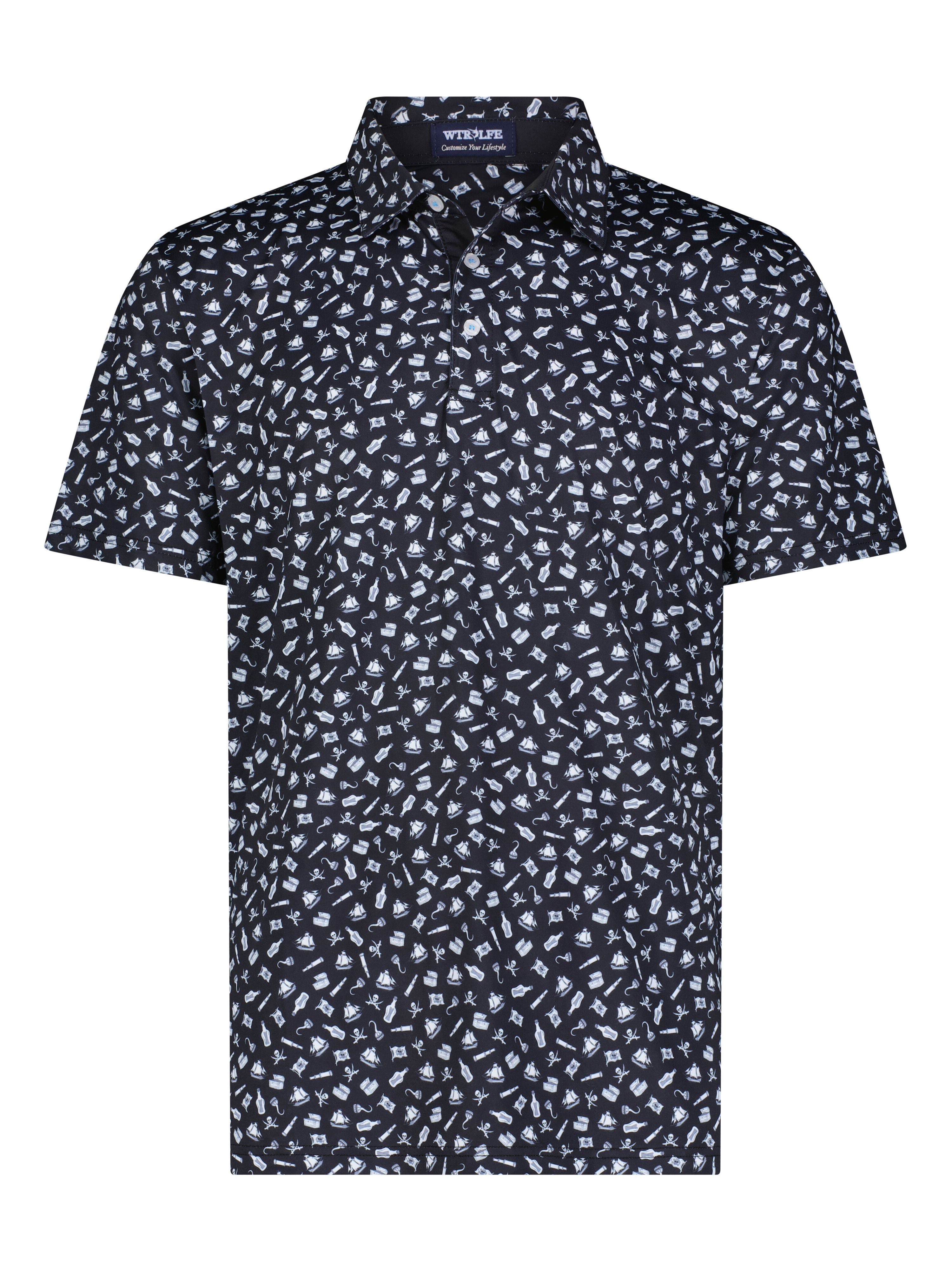 Line in the Sand Pirate Polo