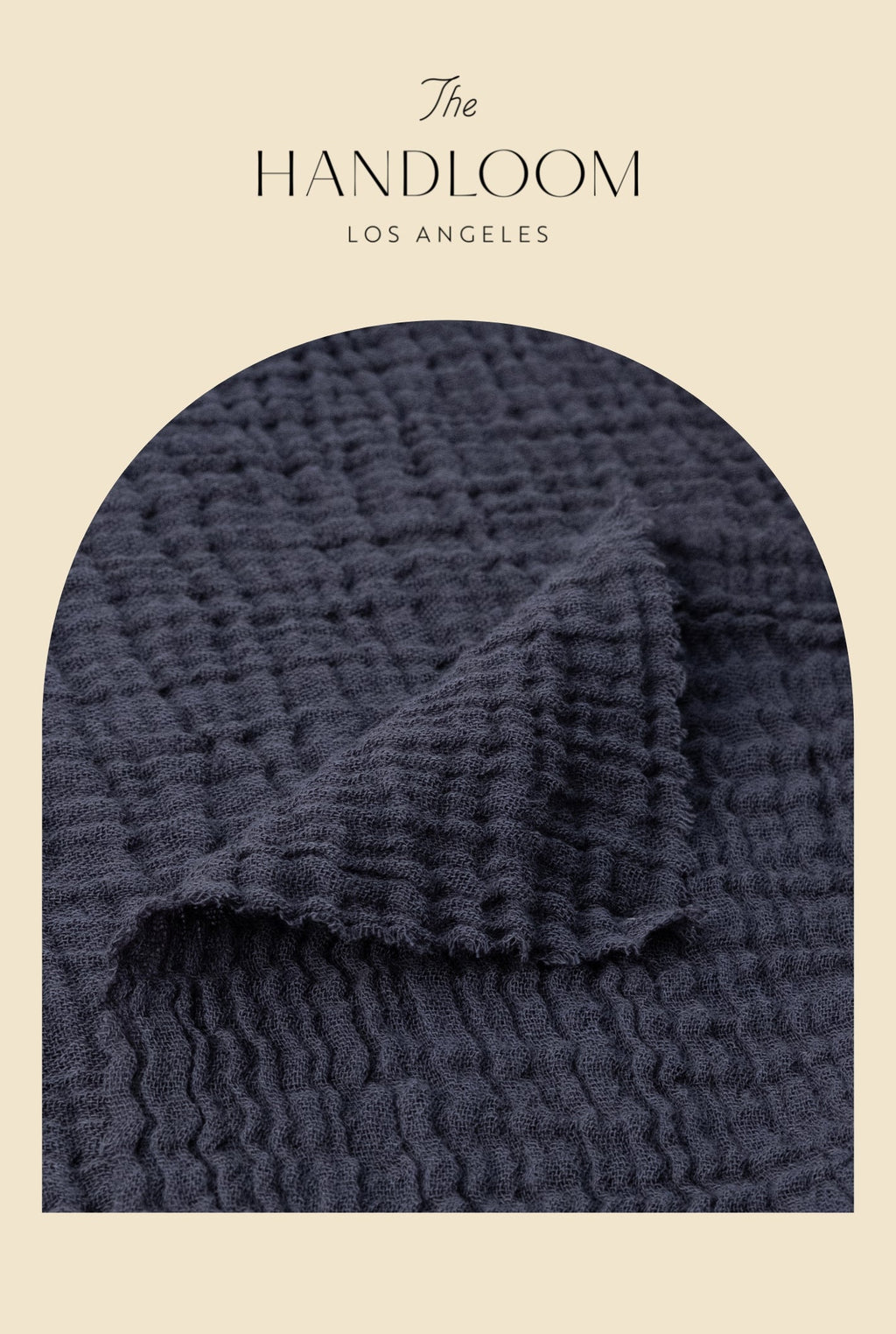 The Handloom Echo Maxi Set Navy