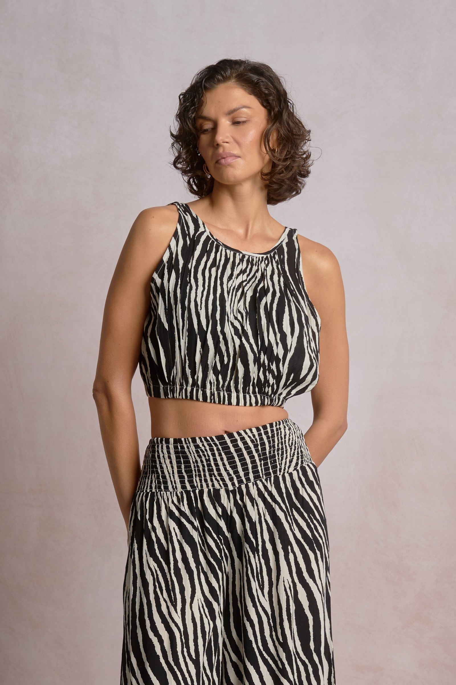 Zebra Top