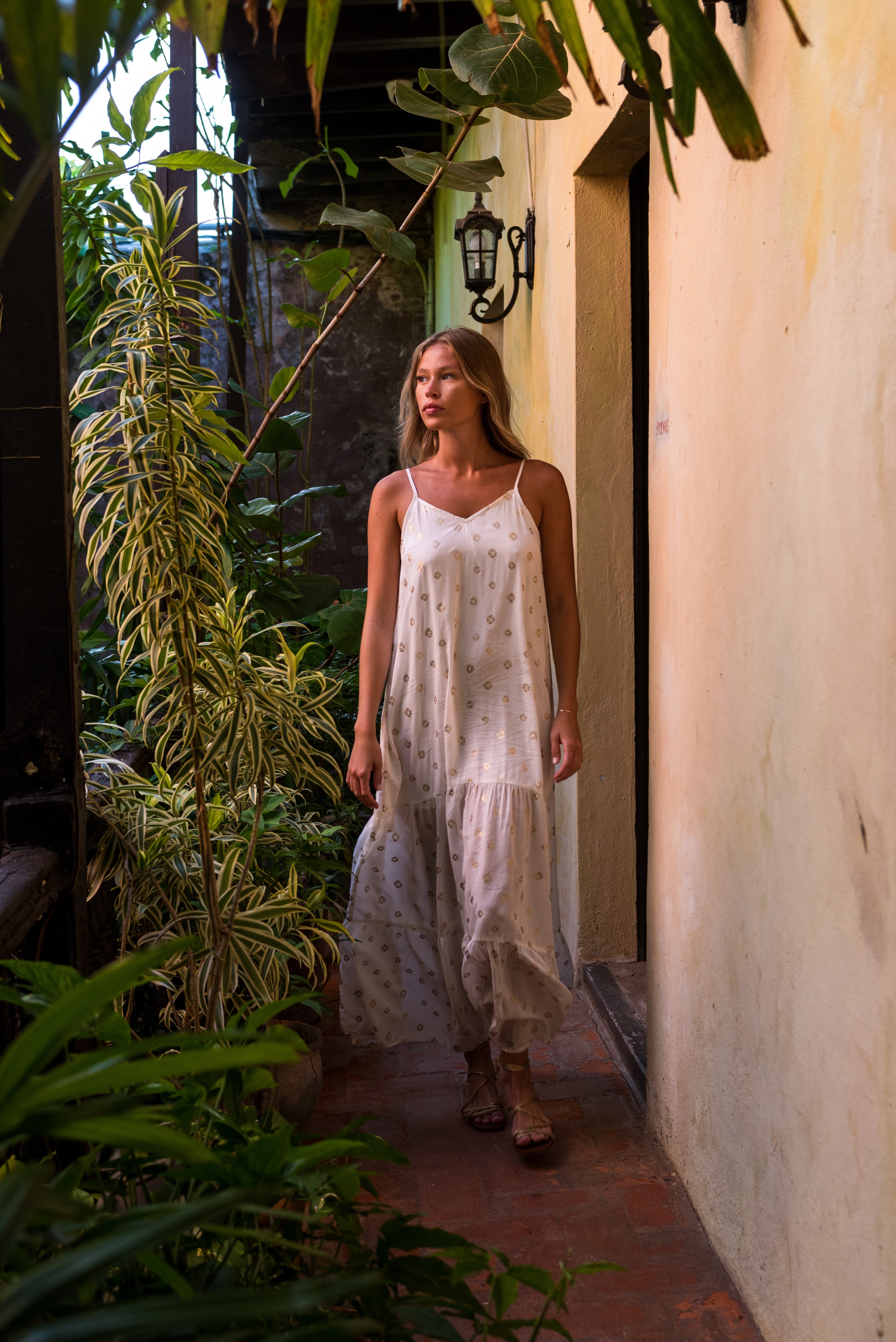 Rhea Maxi White