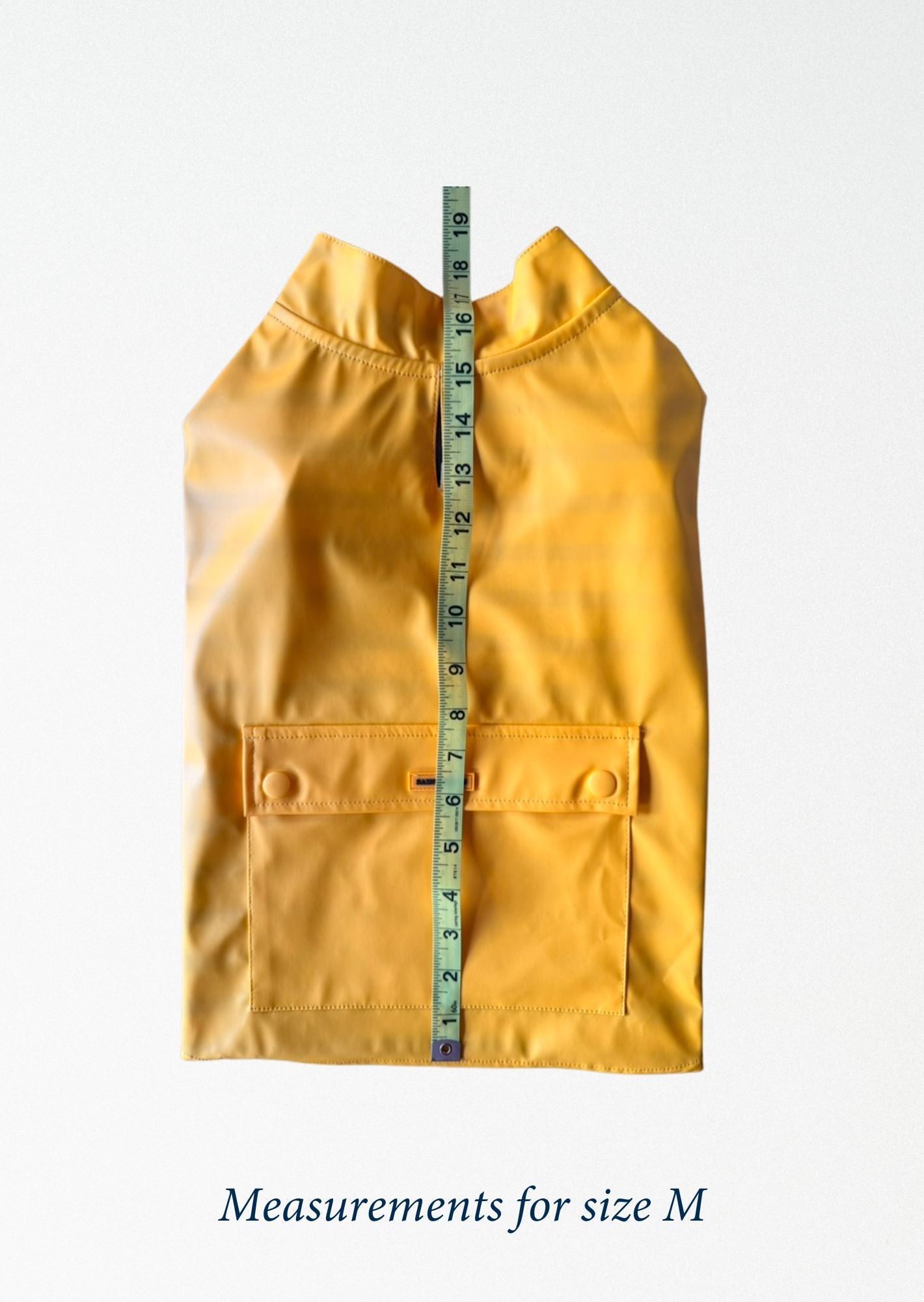 Saint James PARISIAN PUP RAINCOAT - Authentic Waterproof Raincoat for Dogs (YELLOW)