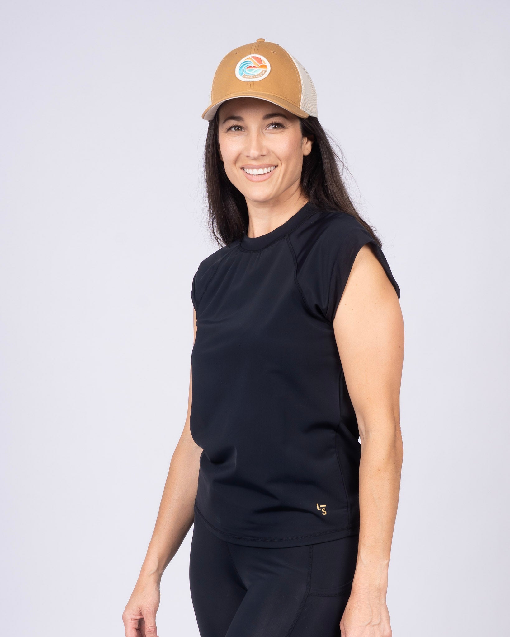 Line in the Sand Retro Patch Hat