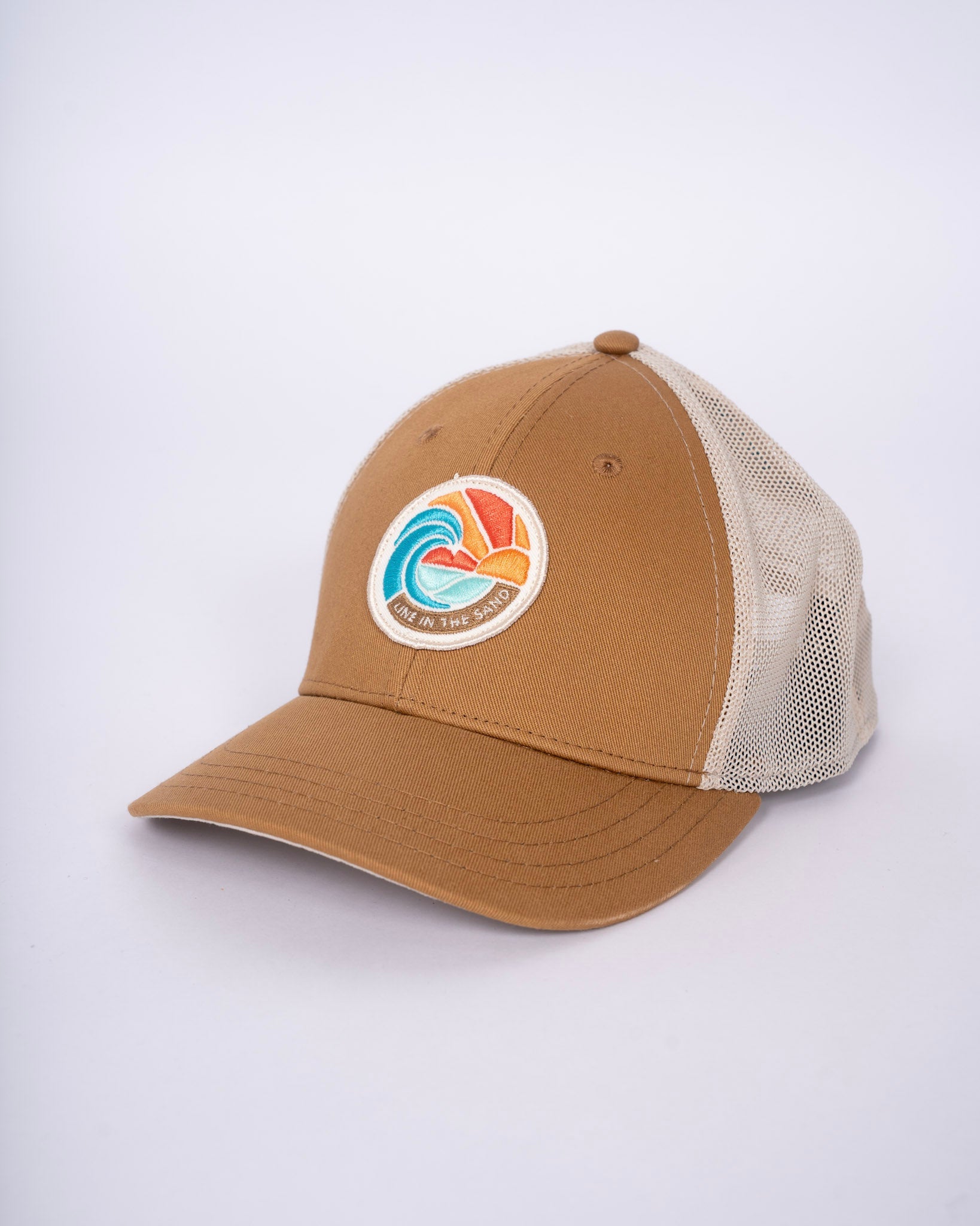 Line In The Sand Retro Patch Hat