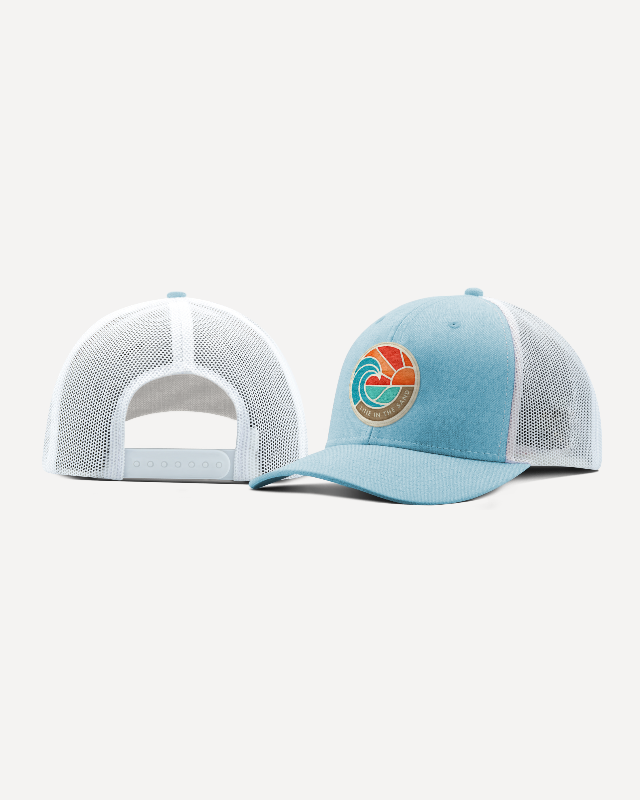 Line In The Sand Retro Patch Hat