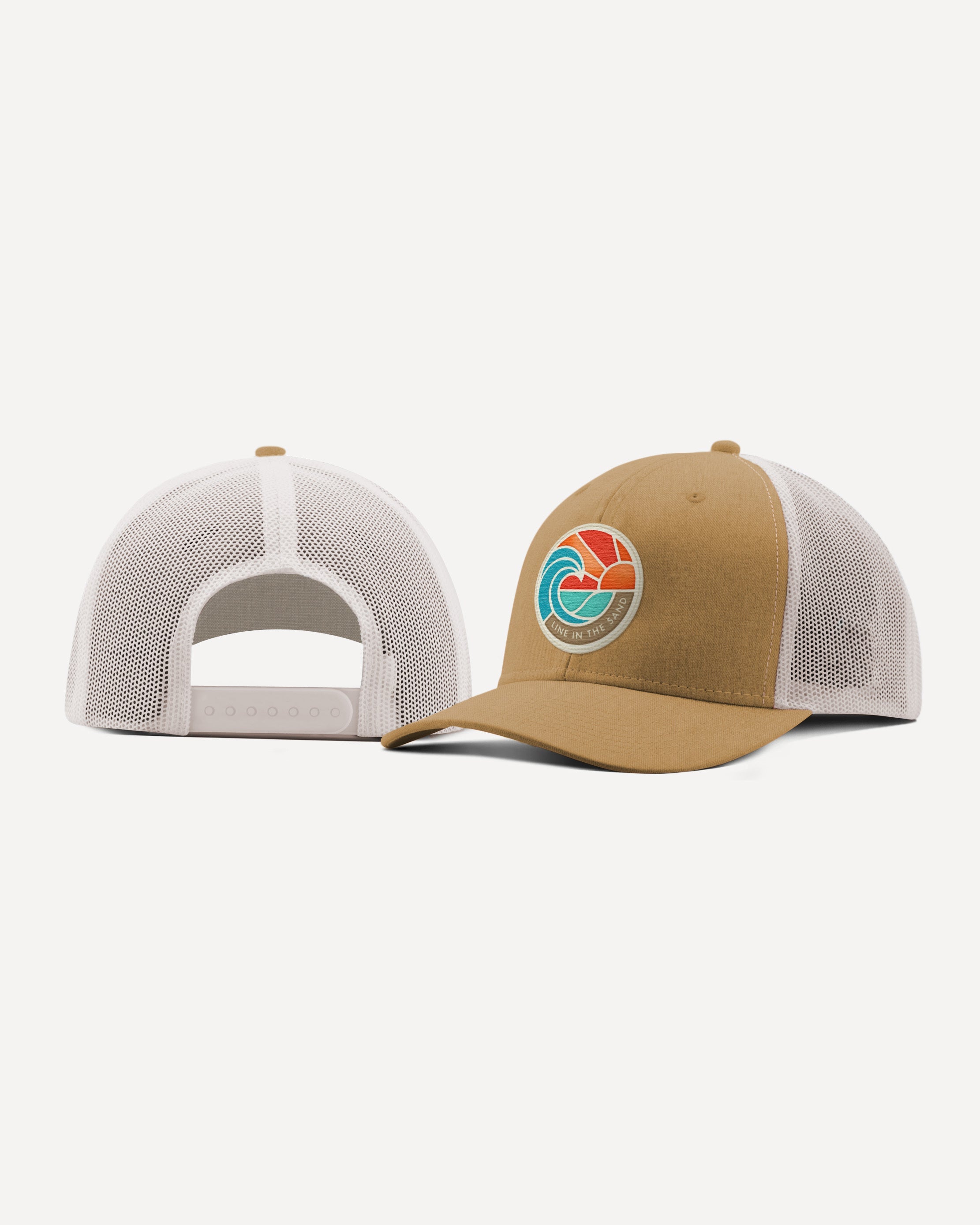Line In The Sand Retro Patch Hat
