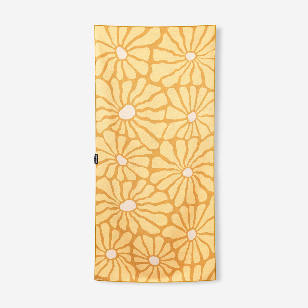 Car Seat Cover Towel: Lazy Daisy Gold