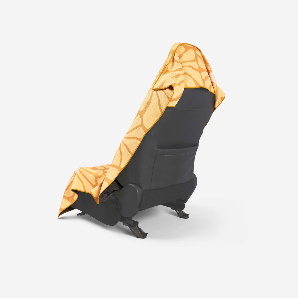 Car Seat Cover Towel: Lazy Daisy Gold
