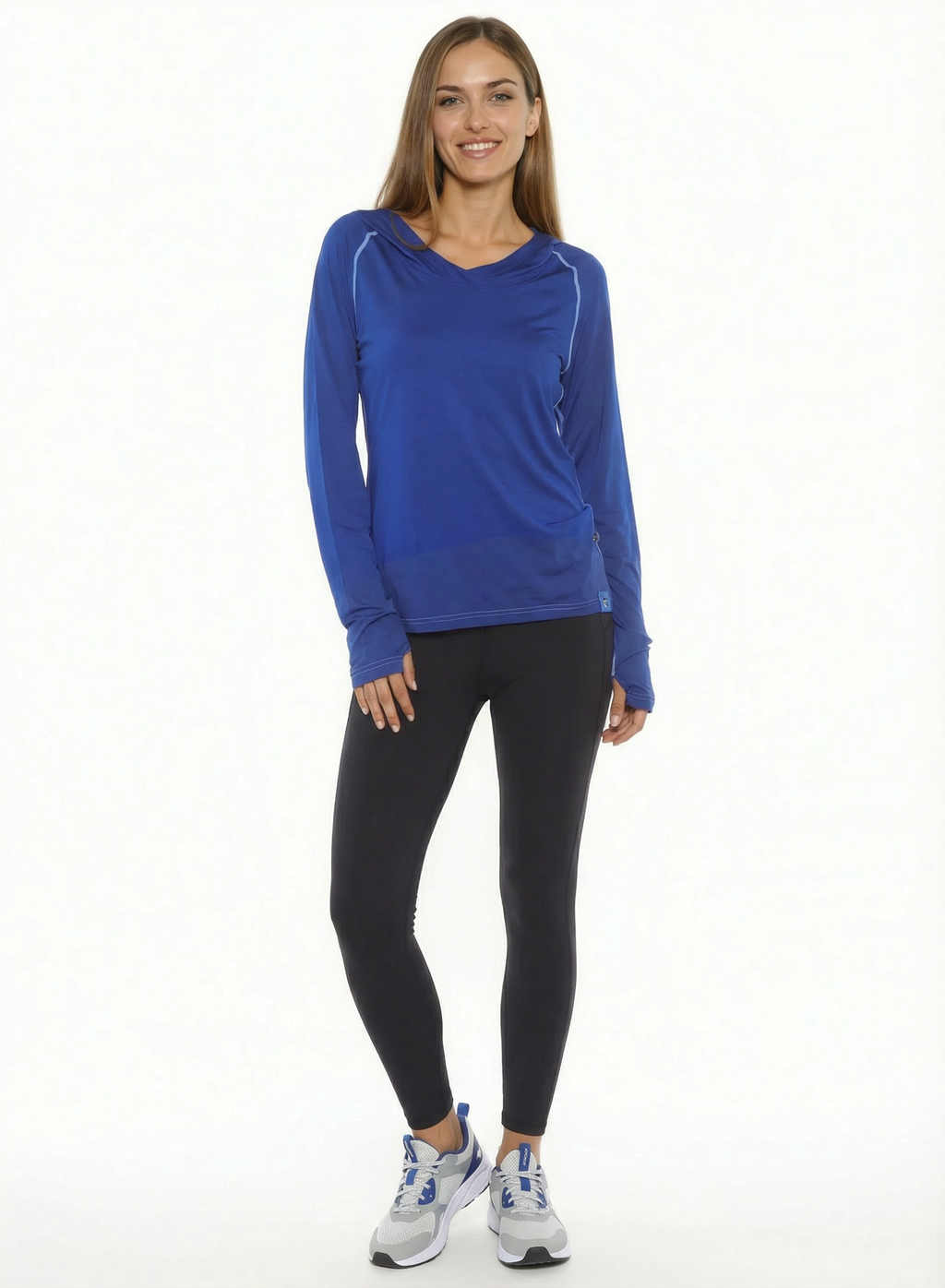 White Water Seaside Performance Hoody, Royal Blue