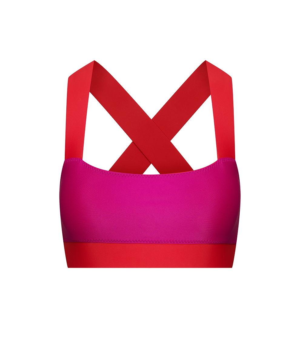 The Ansea Reversible Sporty Swim Top