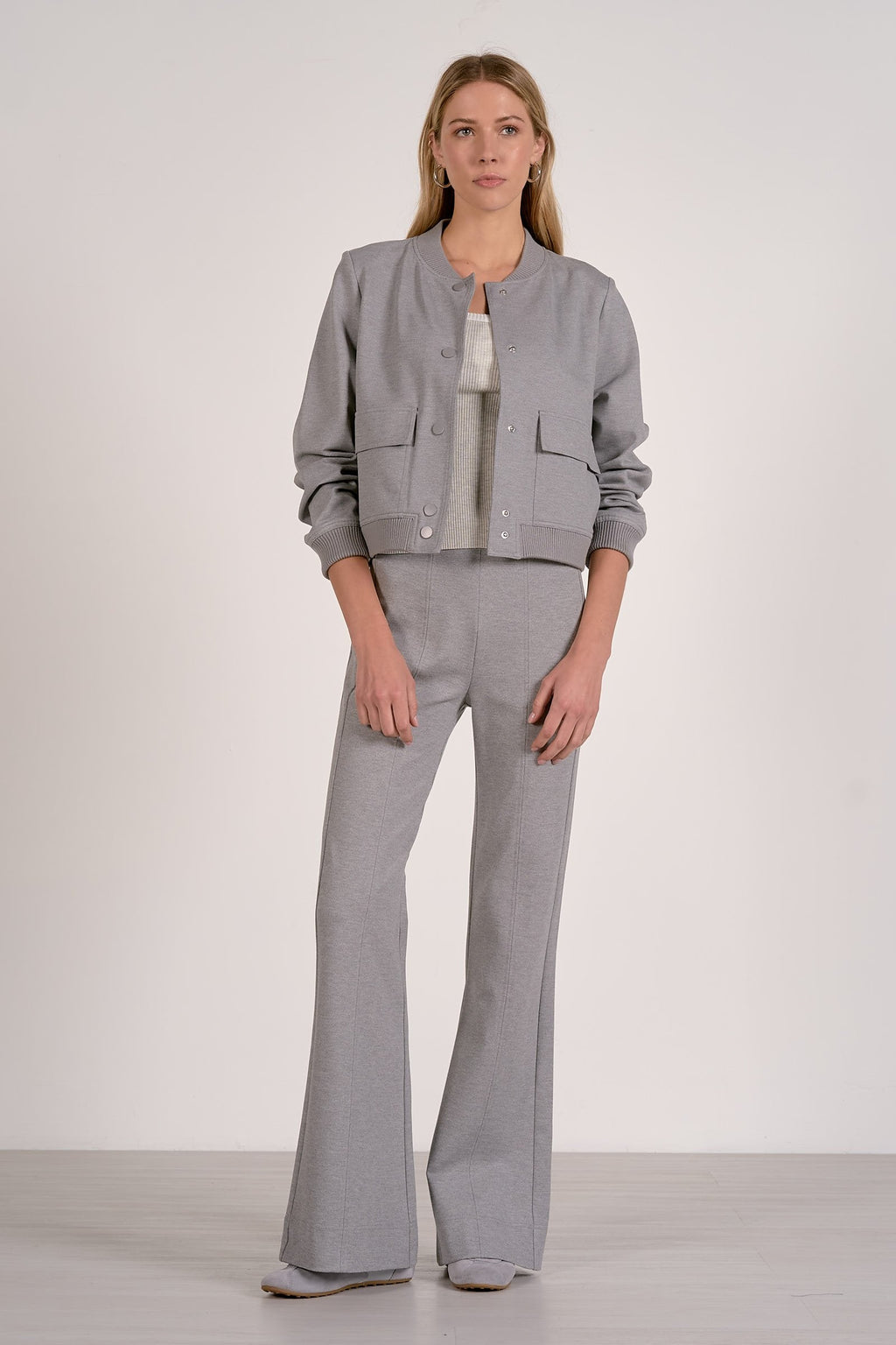 Scuba Pant Light Heather Grey
