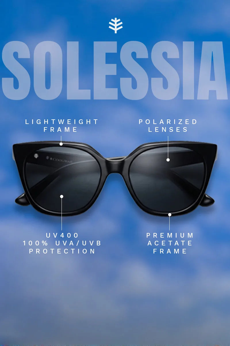 Solessia | Polarized Sunglasses | Amber Tortoise