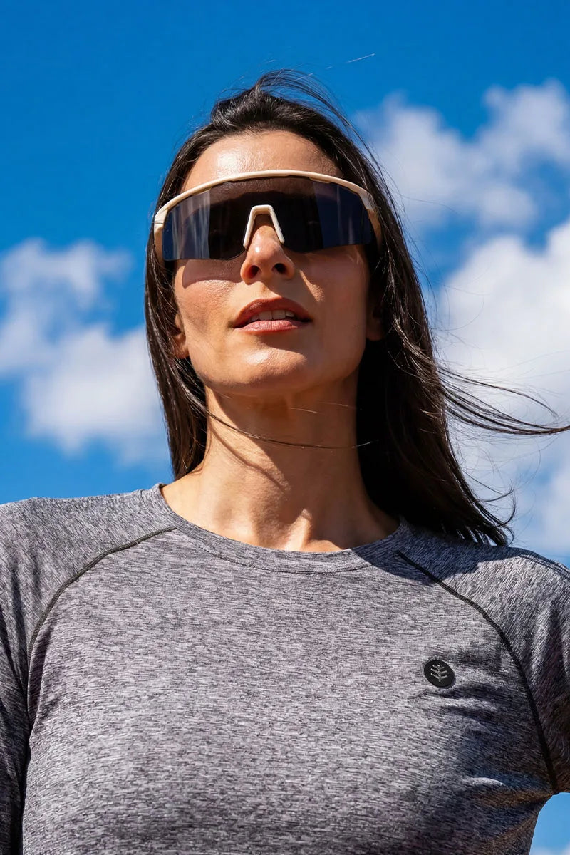SolVelo | Polarized Sunglasses | White Matte