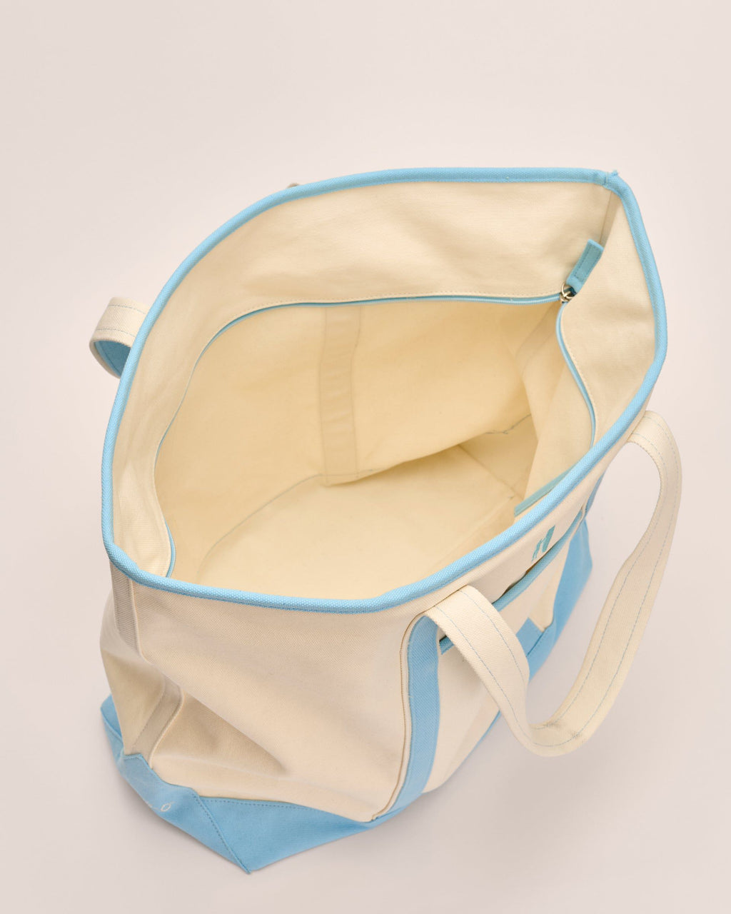 Johnnie-O Color Block Canvas Tote Bag, Breeze