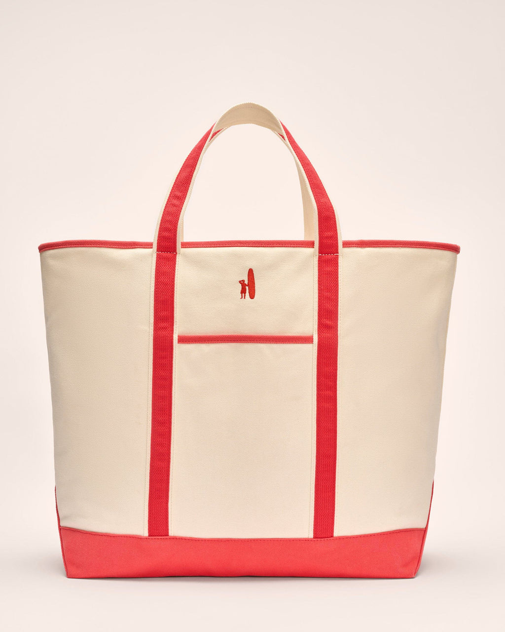 Johnnie-O Color Block Canvas Tote Bag