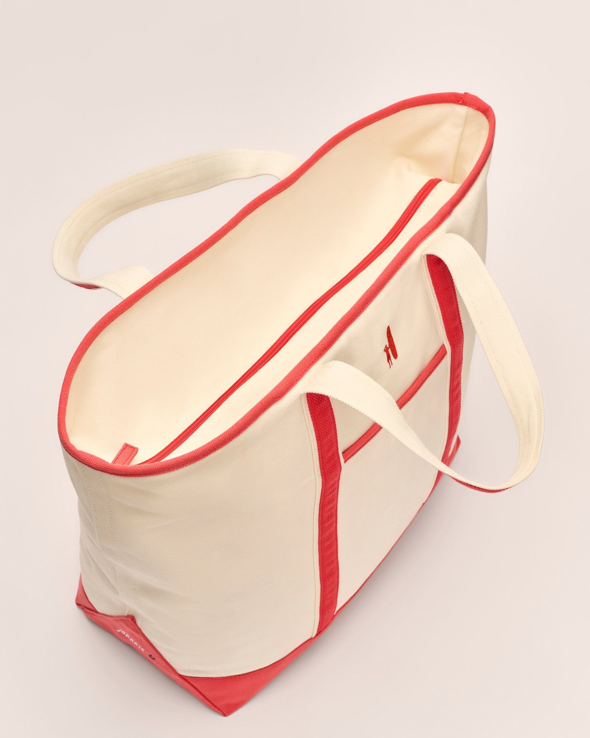 Johnnie-O Color Block Canvas Tote Bag