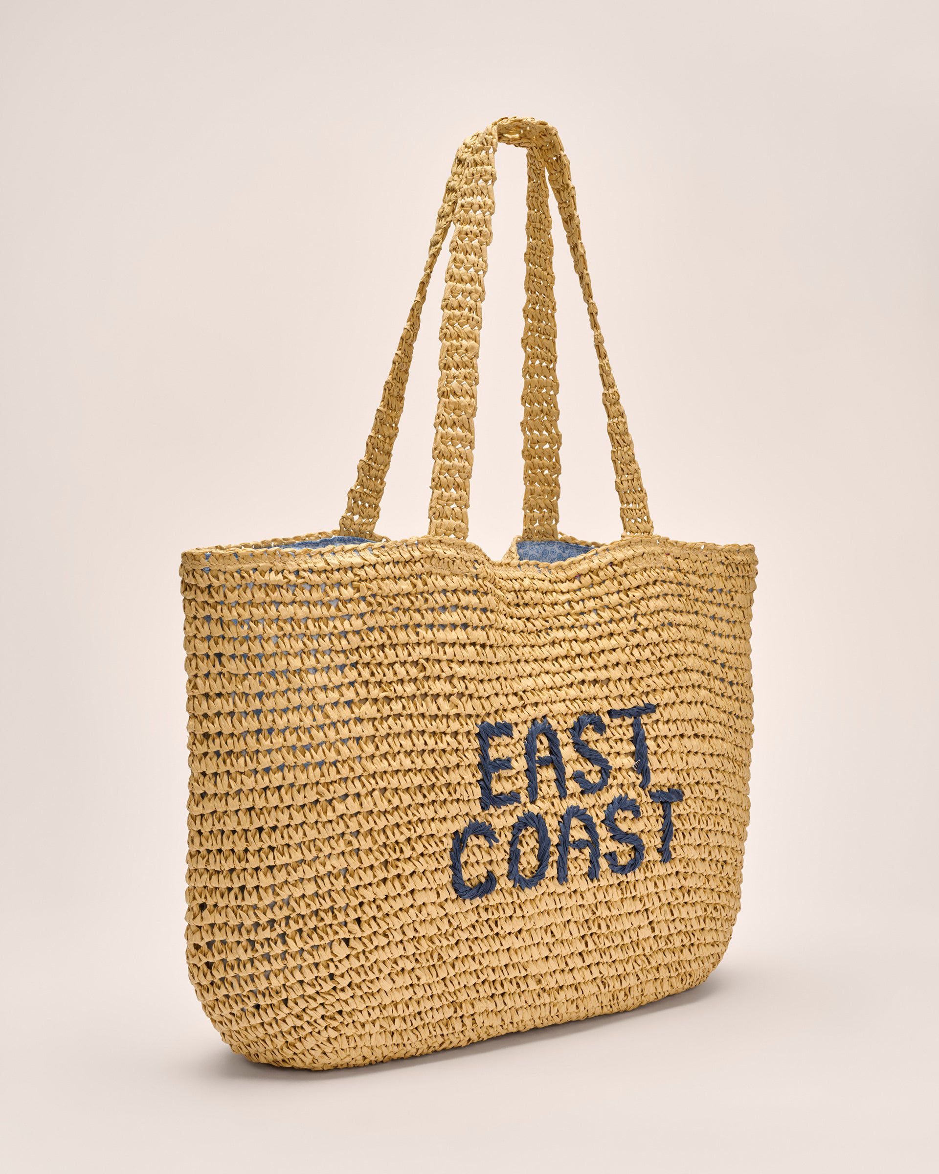 Johnnie-O Coastal Woven Tote Bag