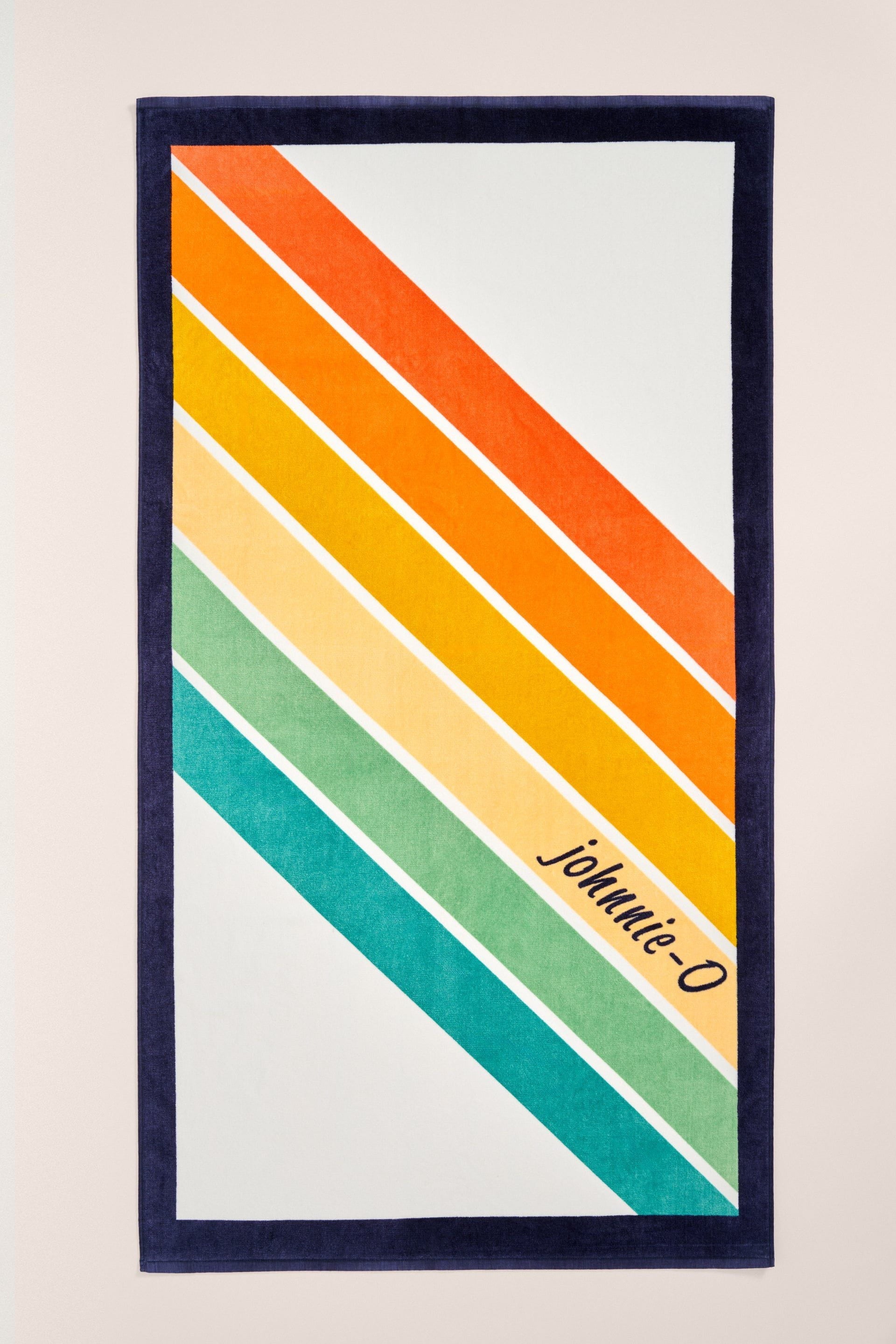 Johnnie-O Retro Stripe Towel