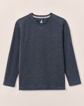 Johnnie-O The Course Jr. Performance Long Sleeve T-Shirt, Wake