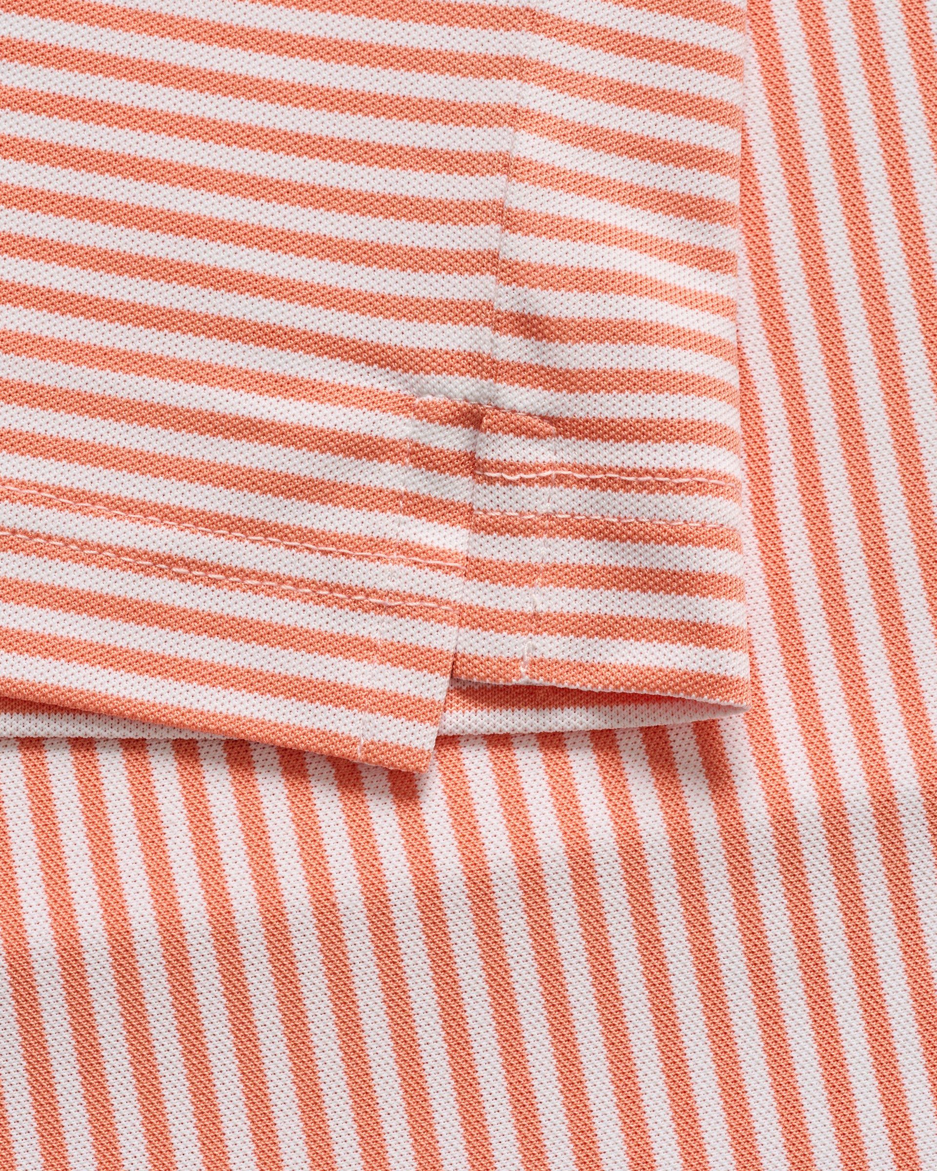 Johnnie-O Performance Mesh Jr. Polo - Hunter Stripe