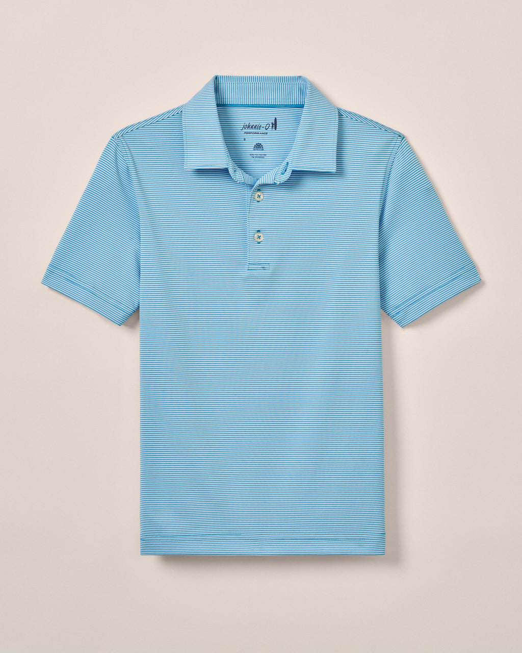 Johnnie-O Performance Jersey Jr. Polo - Lyndonn Stripe