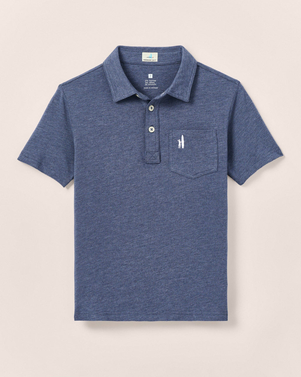 Johnnie-O Original Jr. Polo - Heathered 2.0