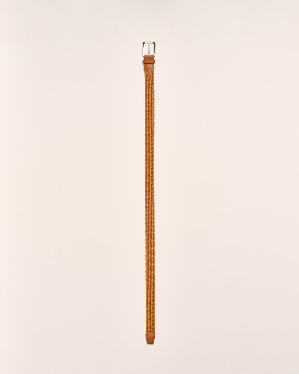 Johnnie-O Tessuto Stretch Leather Belt