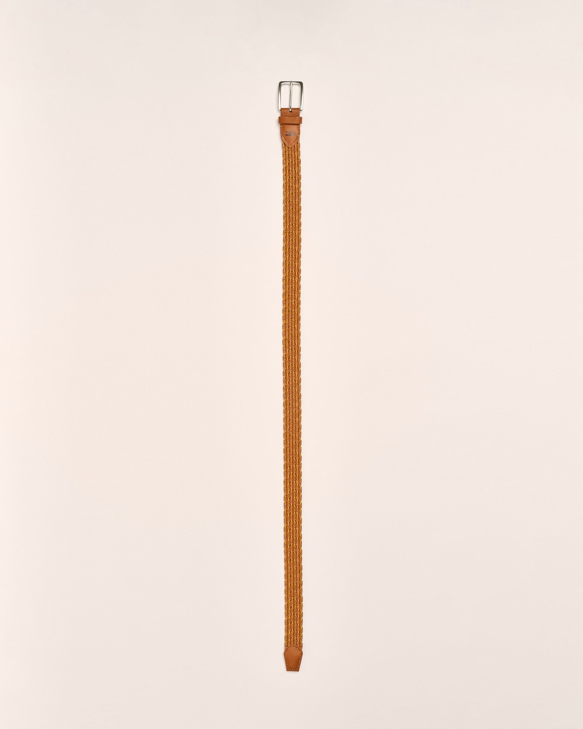 Johnnie-O Tessuto Stretch Leather Belt