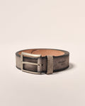 Johnnie-O Suede Belt, Tobacco
