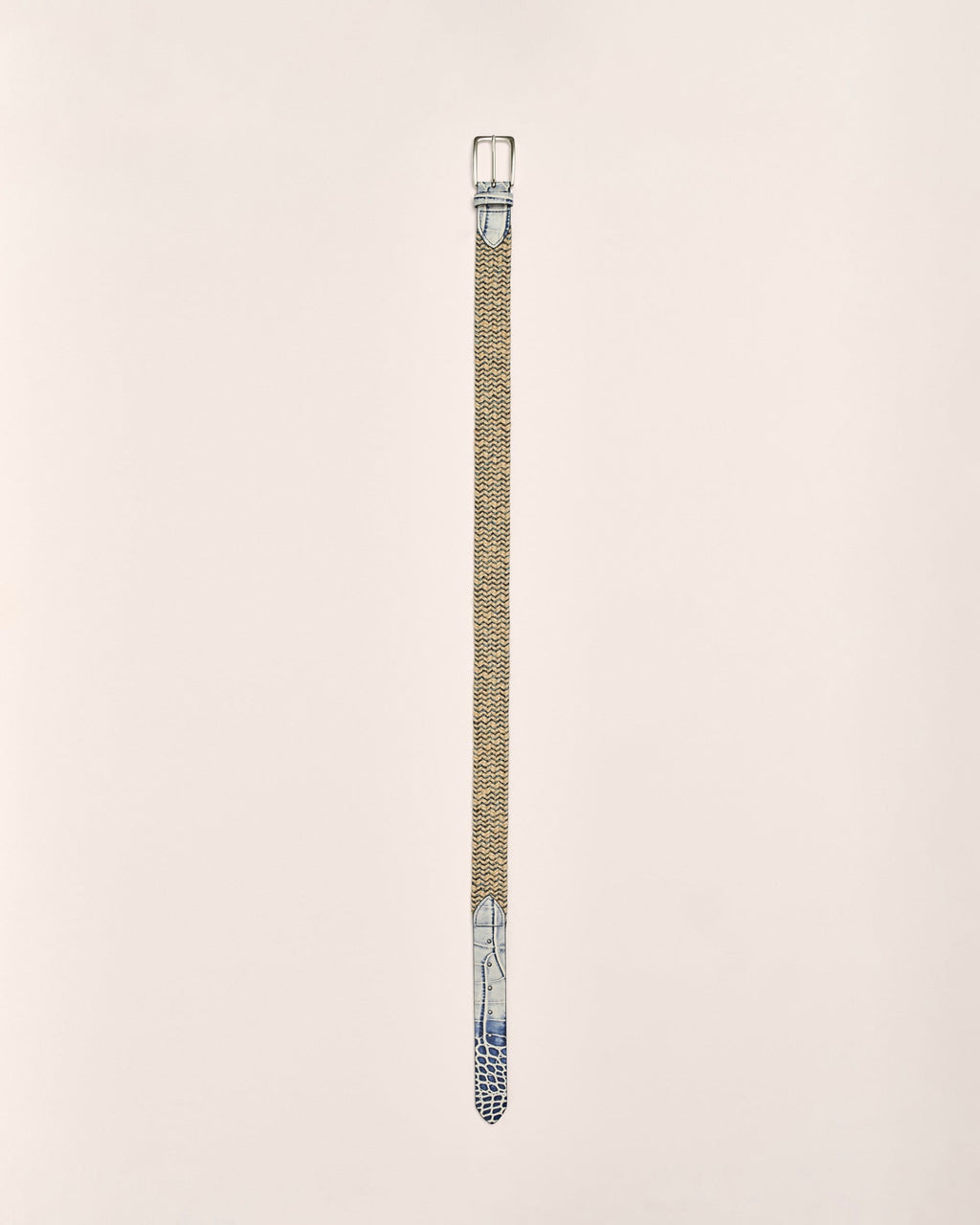 Johnnie-O Crocco Tip Italian Linen Belt