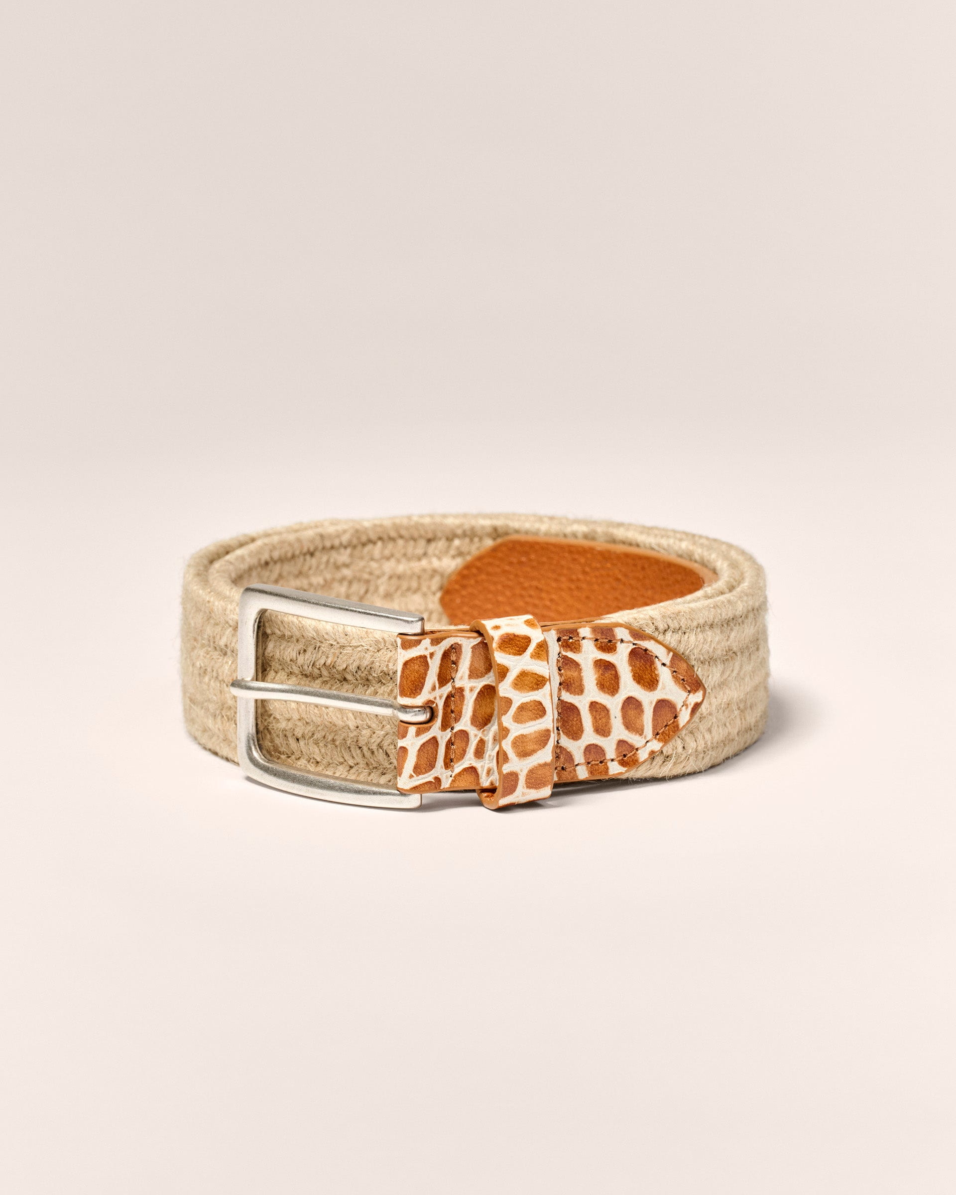 Johnnie-O Crocco Tip Italian Linen Belt