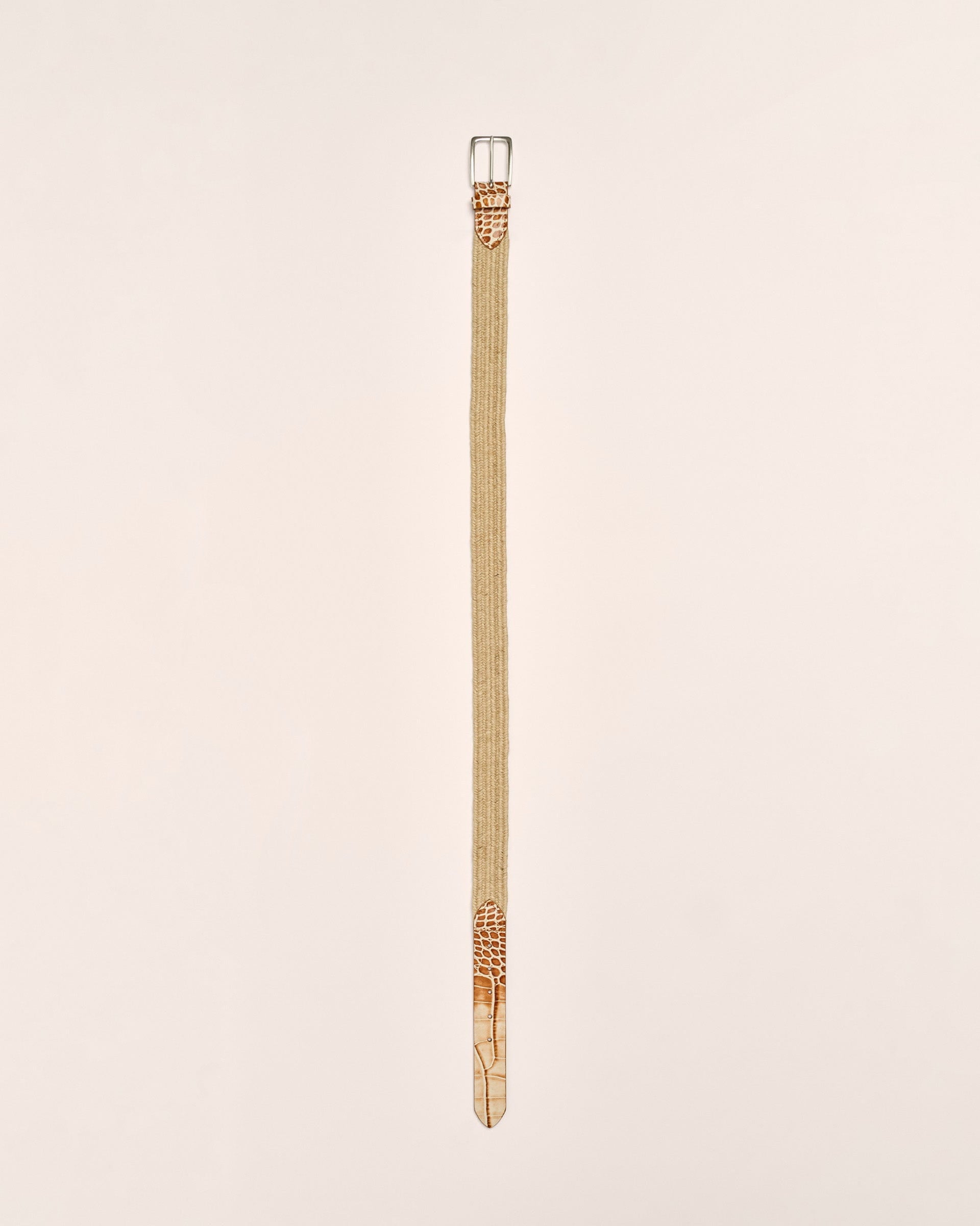 Johnnie-O Crocco Tip Italian Linen Belt