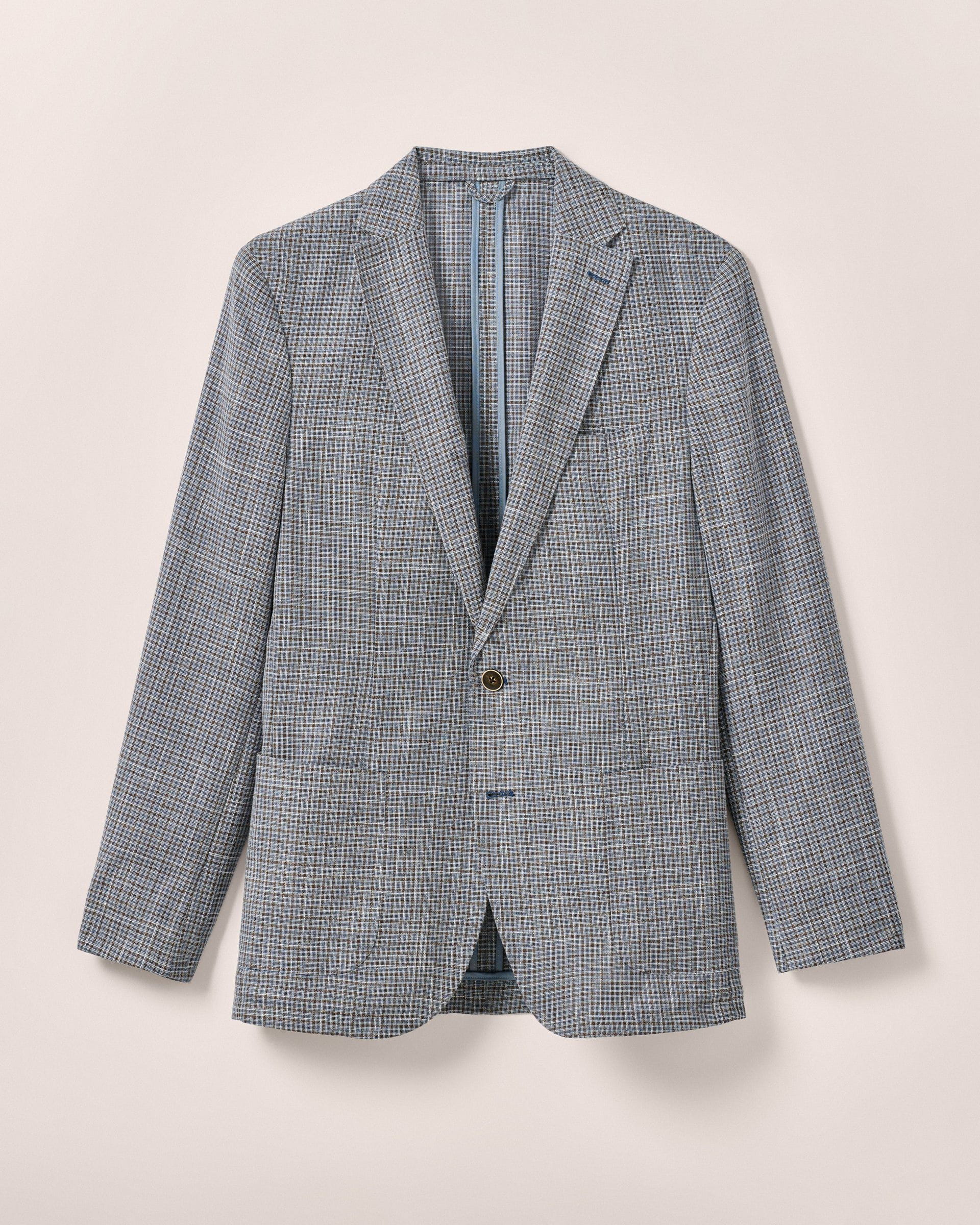 Johnnie-O Bowden Top Shelf Wool Cotton Sport Coat, Navy