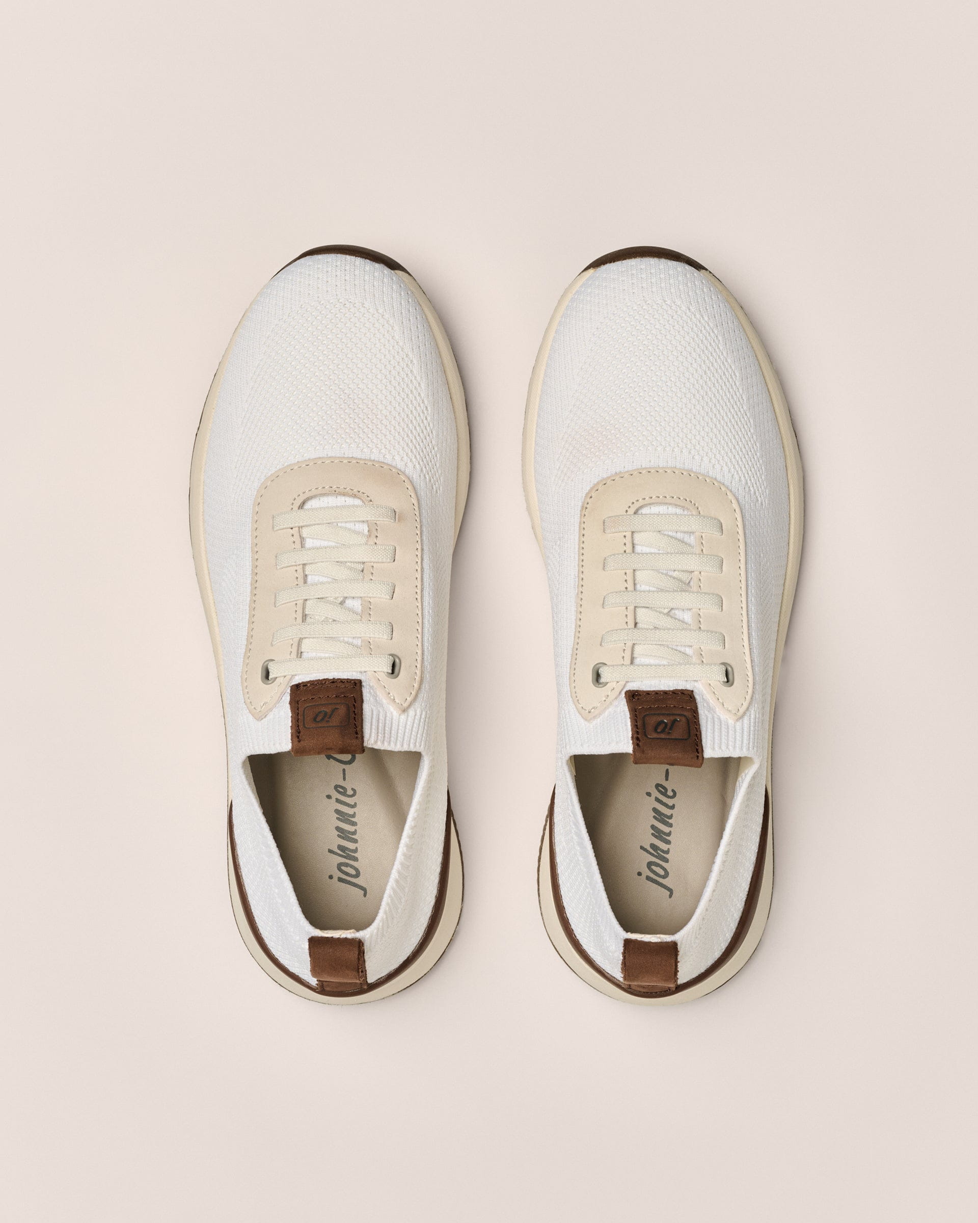 Johnnie-O Knit Mesh Runner, White