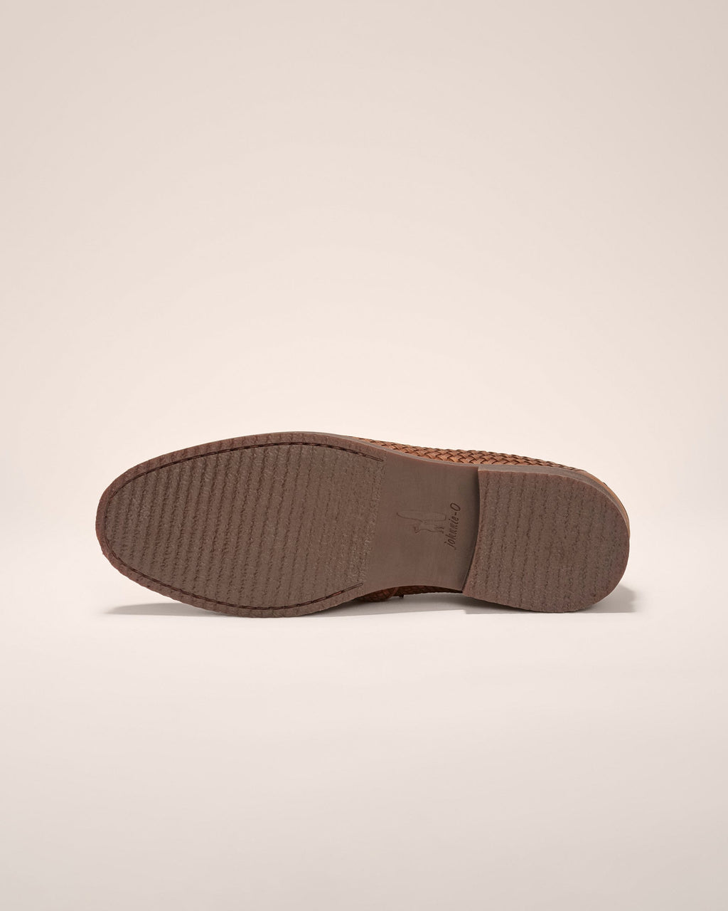 Johnnie-O J-Flex Coronado Woven Leather Penny Loafer, Brown