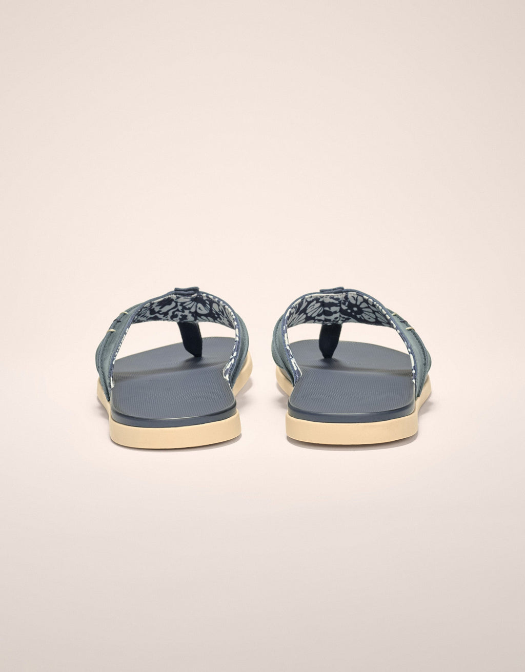 Johnnie-O Starboard Leather Sandal, Navy