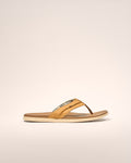 Johnnie-O Starboard Leather Sandal, Taupe