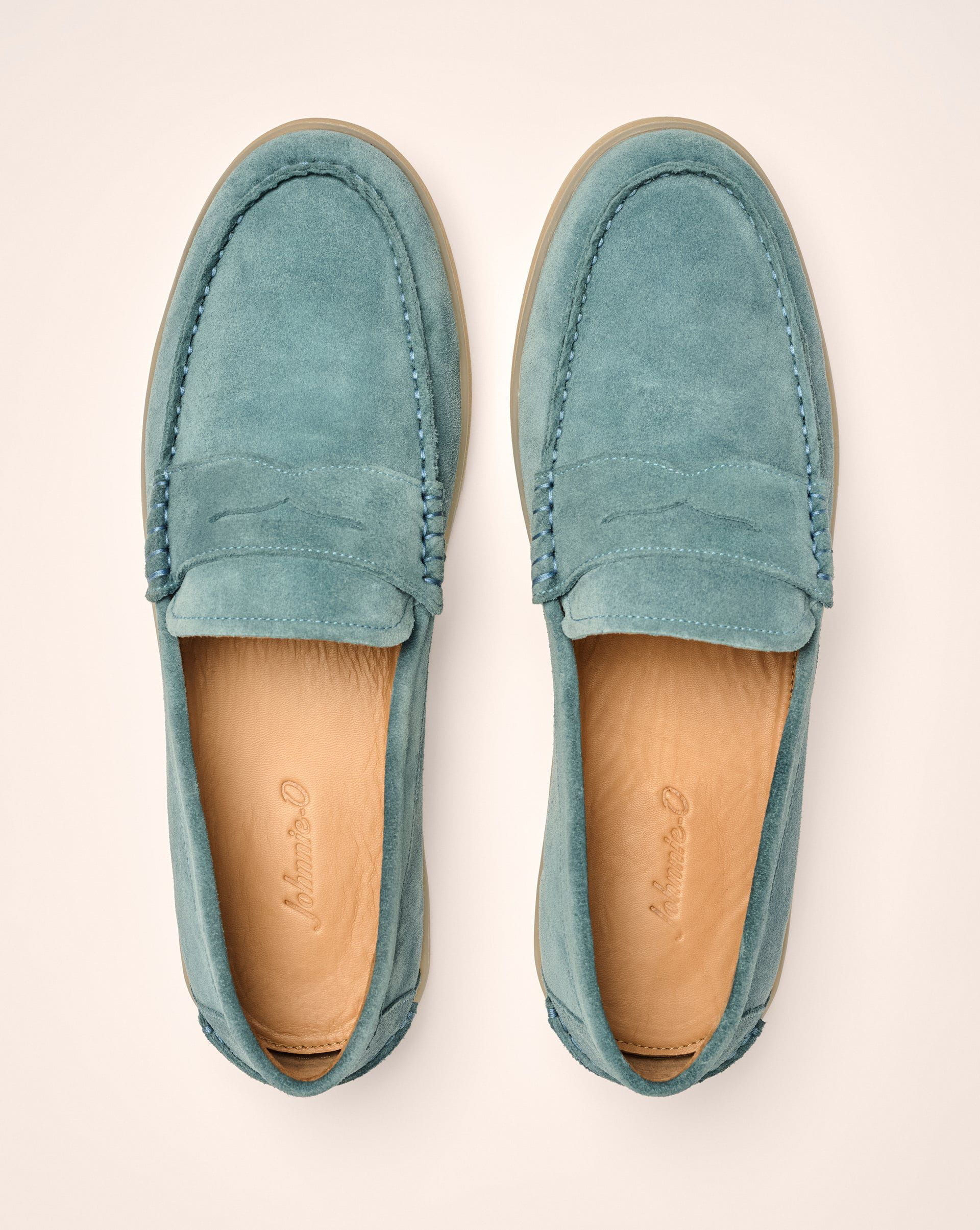 Johnnie-O Santa Monica Suede Moccasins
