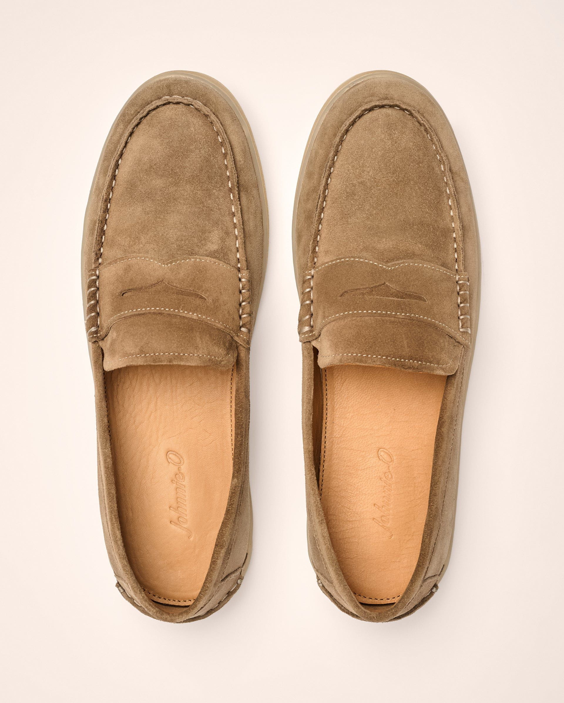 Johnnie-O Santa Monica Suede Moccasins
