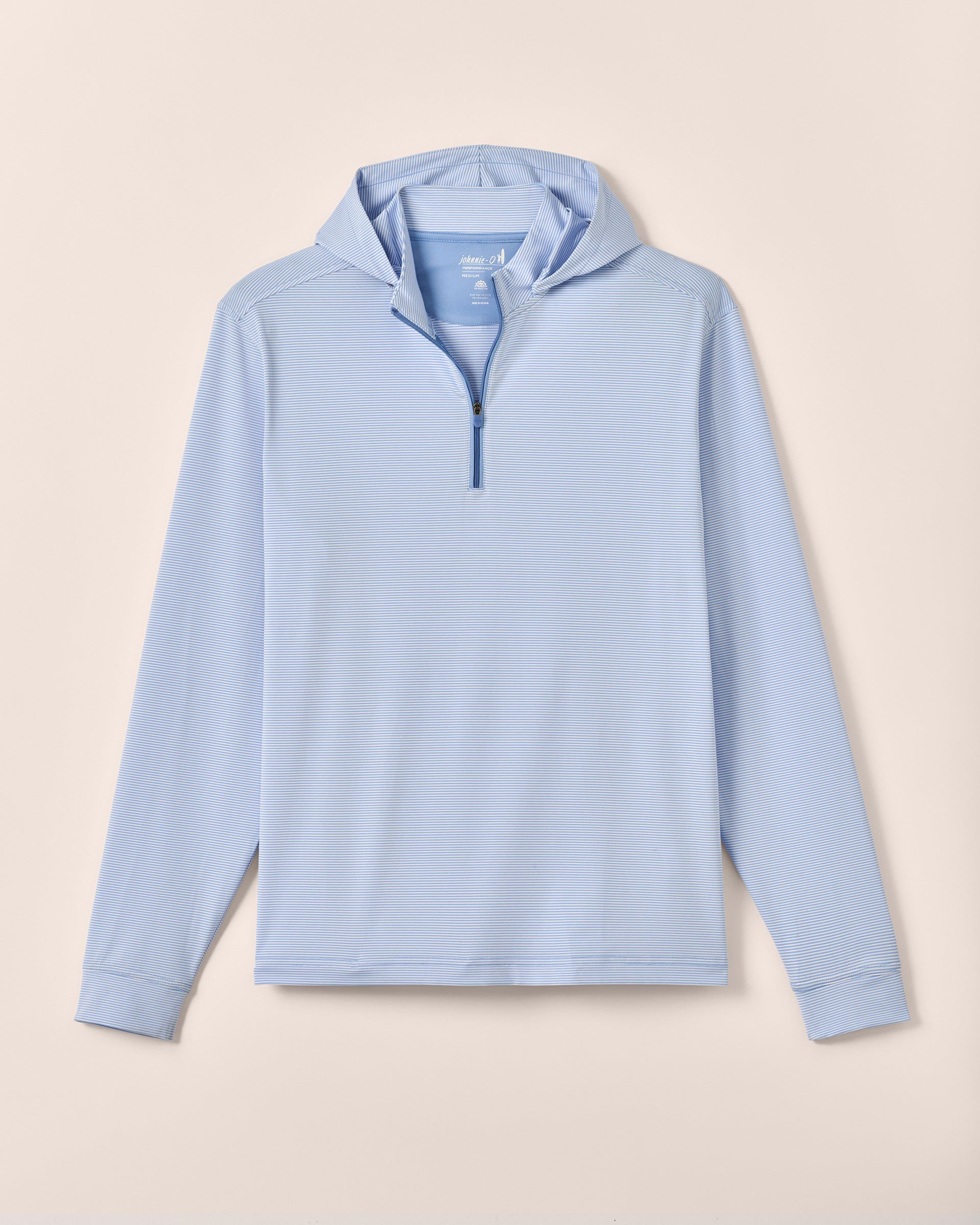 Johnnie-O Hybrid Performance 1/4 Zip Hoodie