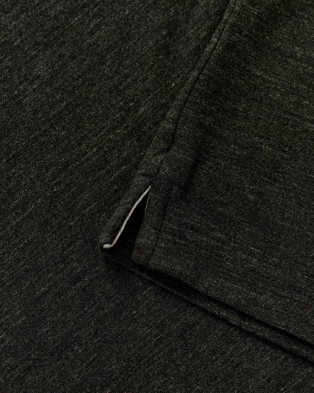 Johnnie-O Remmy Midweight Performance Hoodie, Heather Black