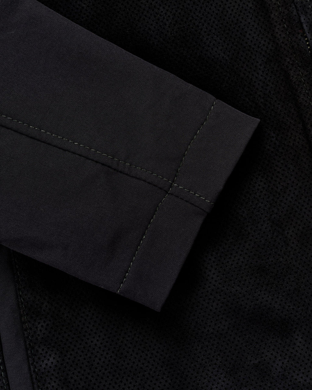 Johnnie-O Agnelli Suede Mixed Media Jacket, Navy