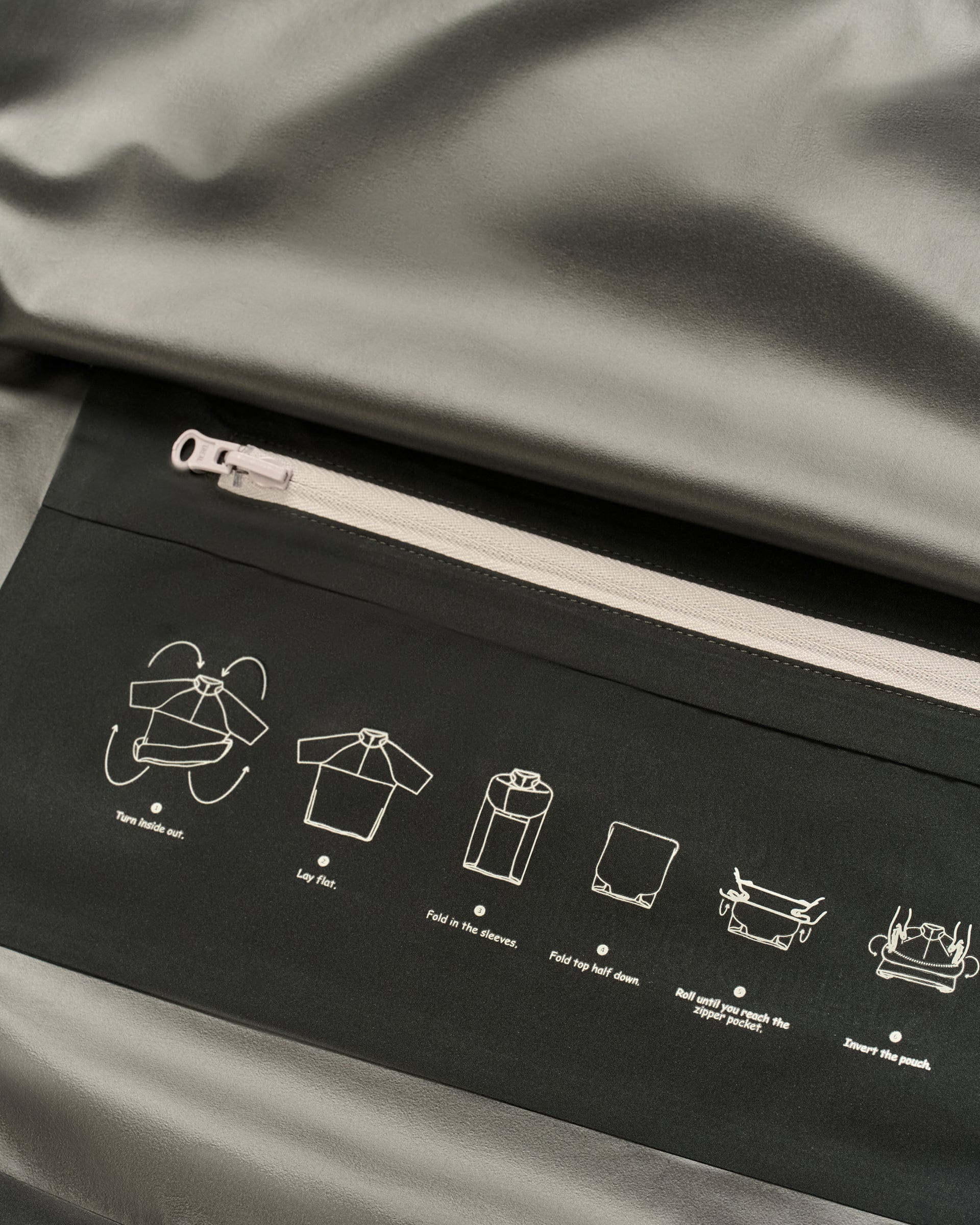 Johnnie-O Stealth Stowable Short Sleeve Rain Jacket