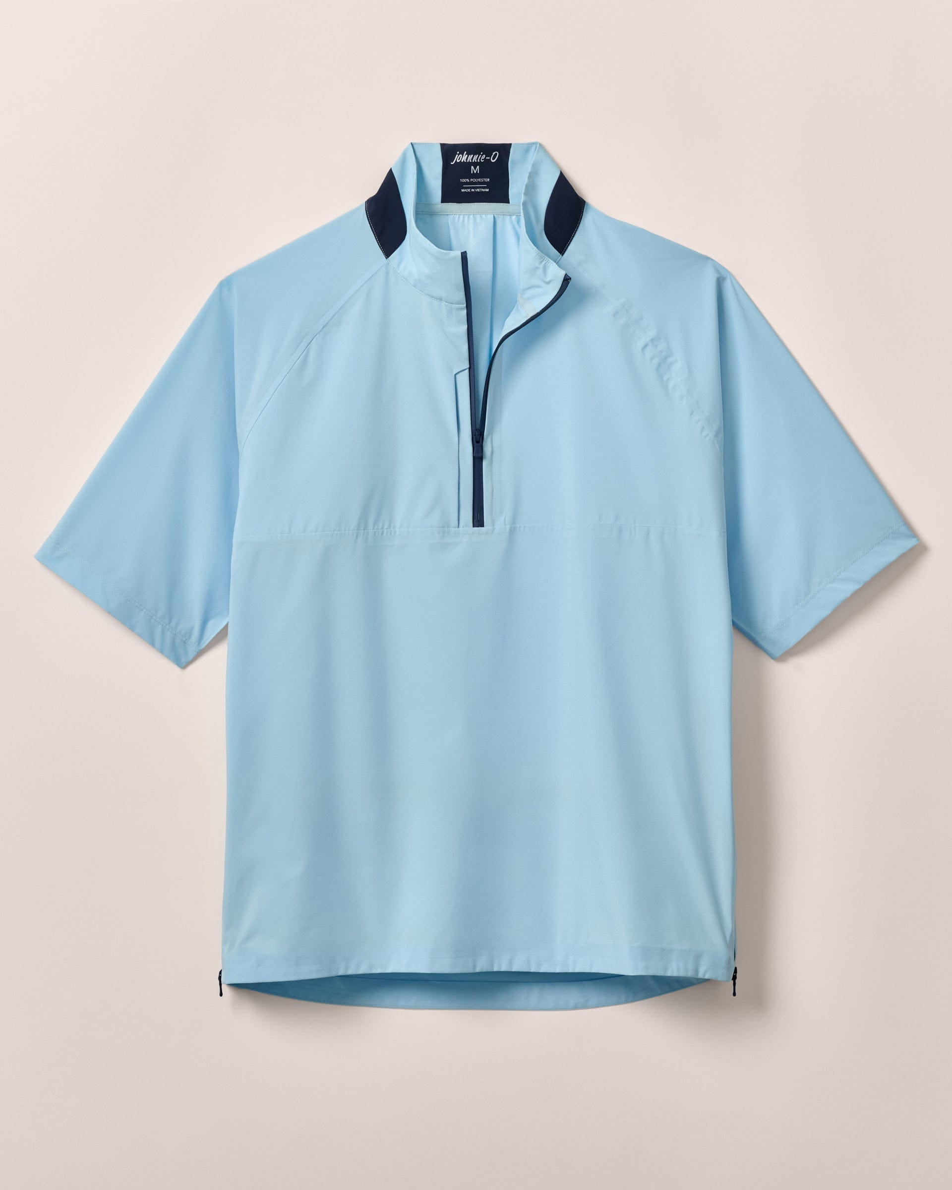 Johnnie-O Stealth Stowable Short Sleeve Rain Jacket